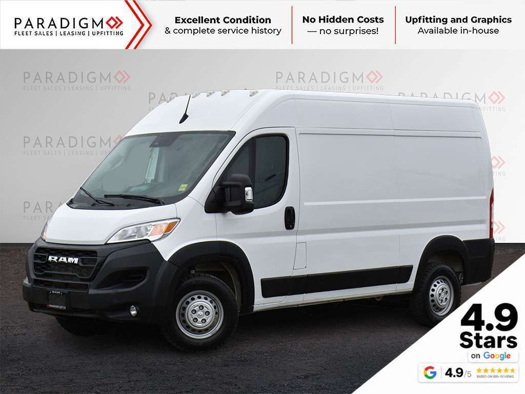 White 2025 RAM ProMaster Van  Automatic