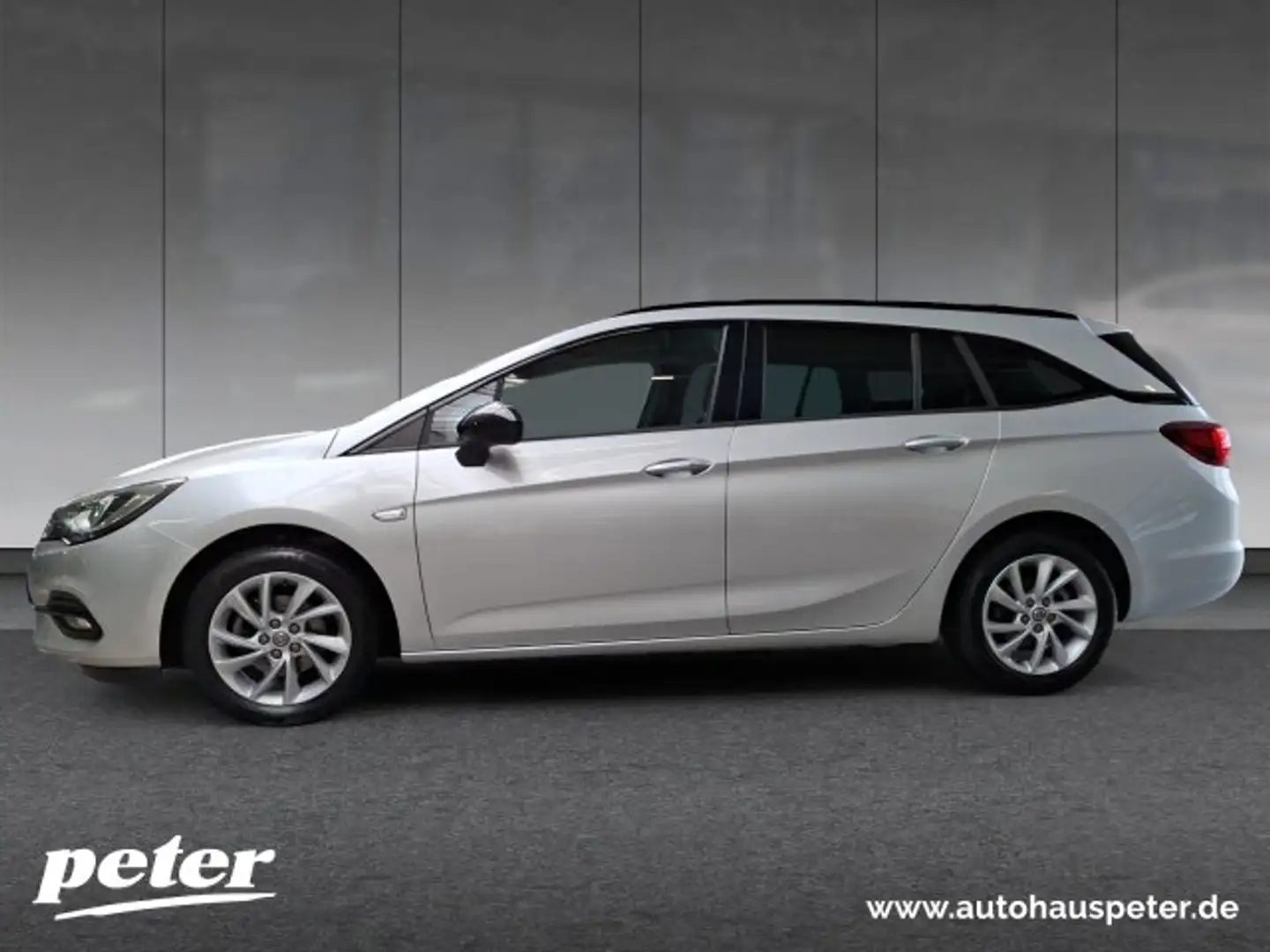 Opel Astra Astra K ST 1.2 Turbo Elegance Klimaautomatik Sitzheizung Allwetter Silber - 2