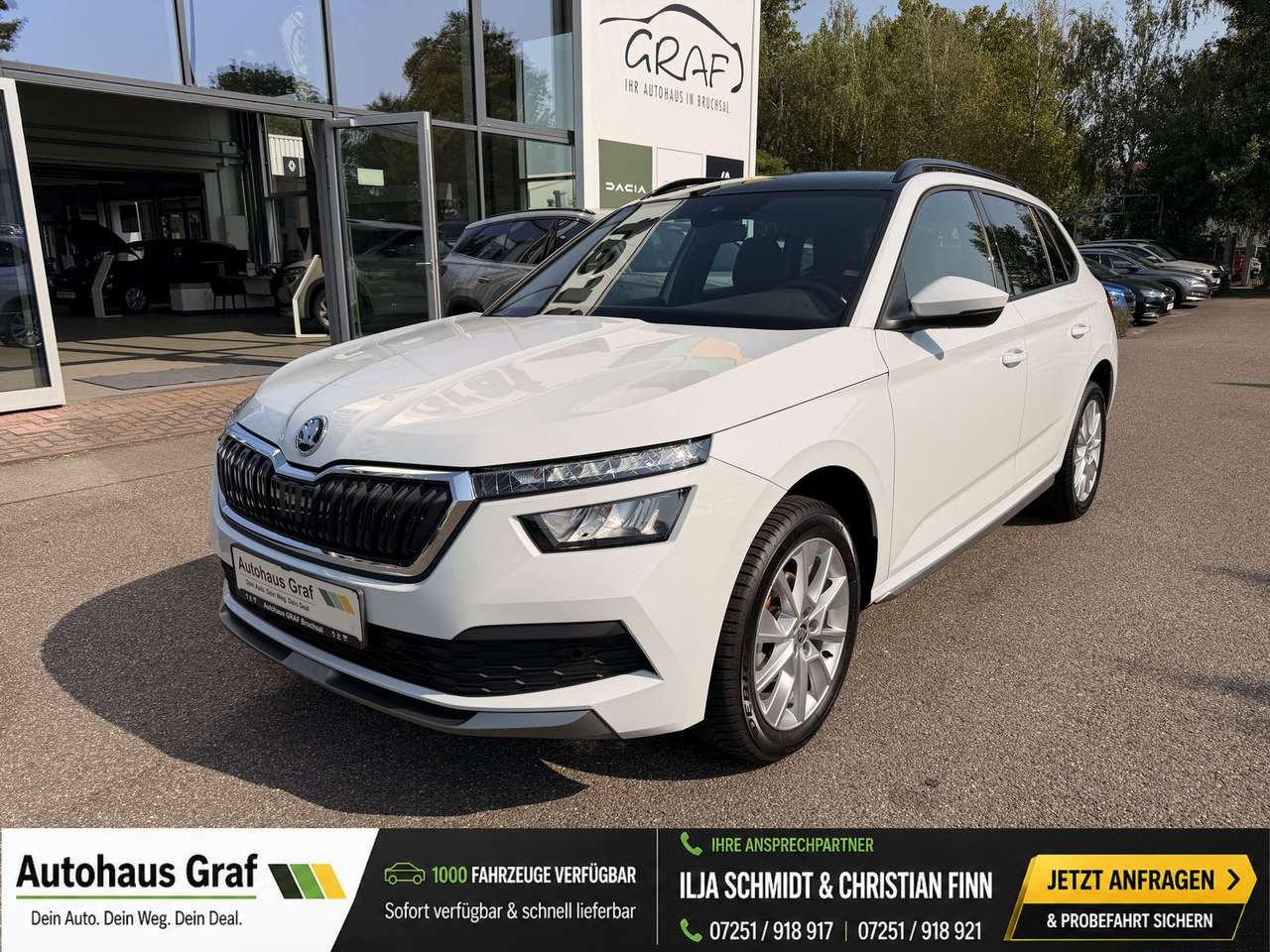 Skoda Kamiq 2023 — Kamiq Style 1.0 TSI DSG*Pano-Dach *Navi *Klima