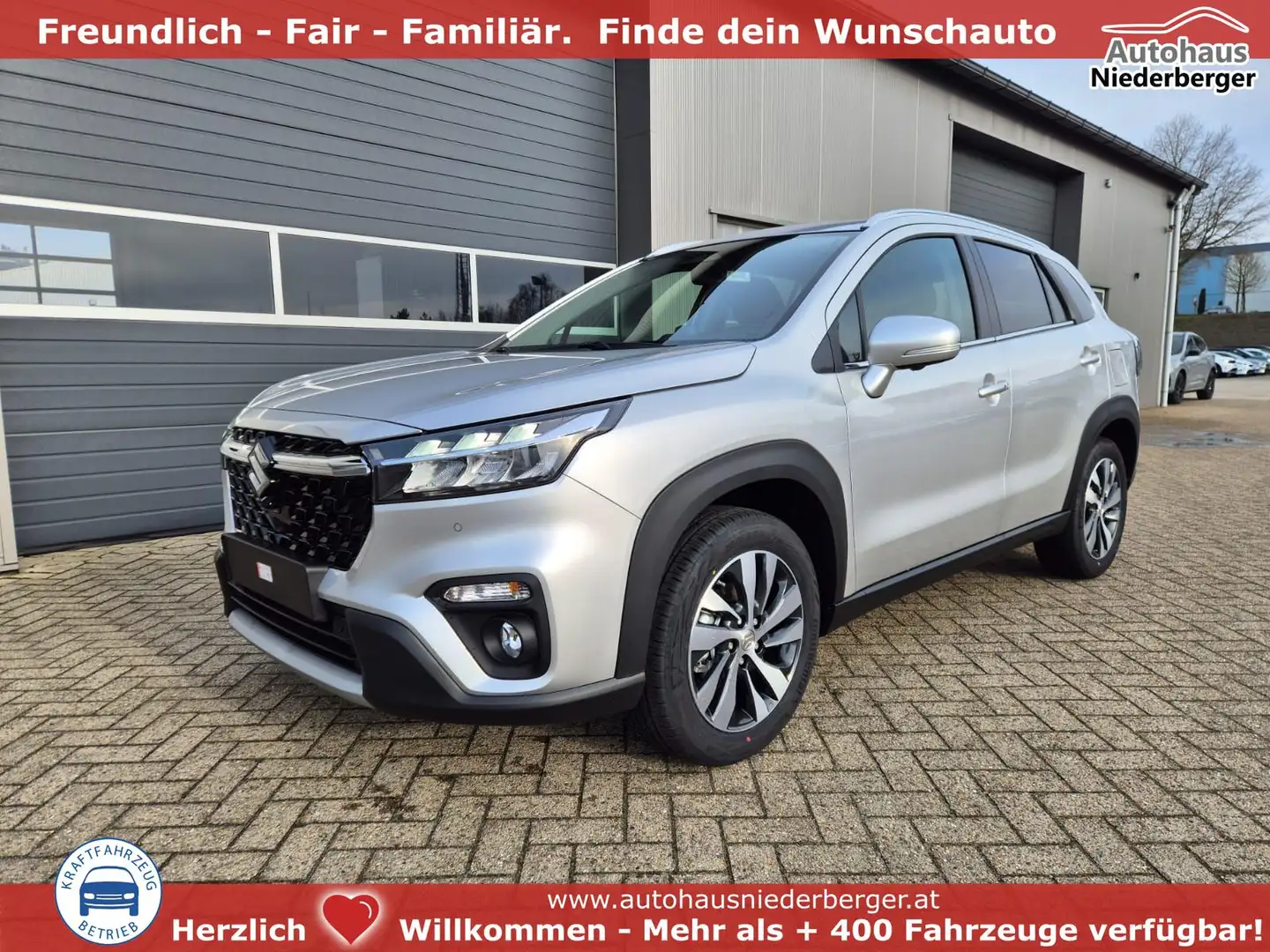 Suzuki S-Cross Comfort+ 110PS Automatik MHEV 1.4 Boosterjet Te... Silber - 1