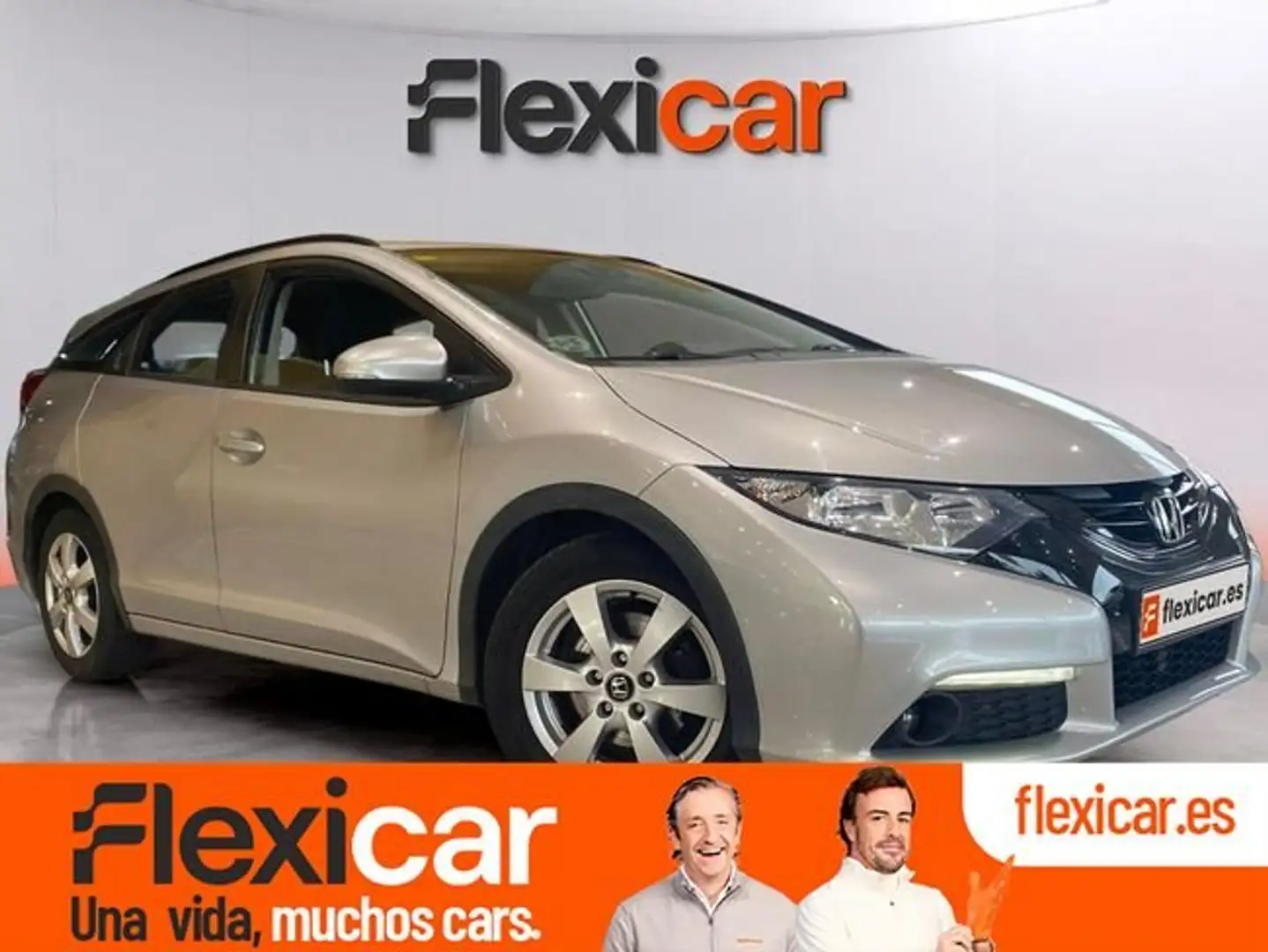 Honda Civic Tourer 1.6i-DTEC Executive Gris - 1