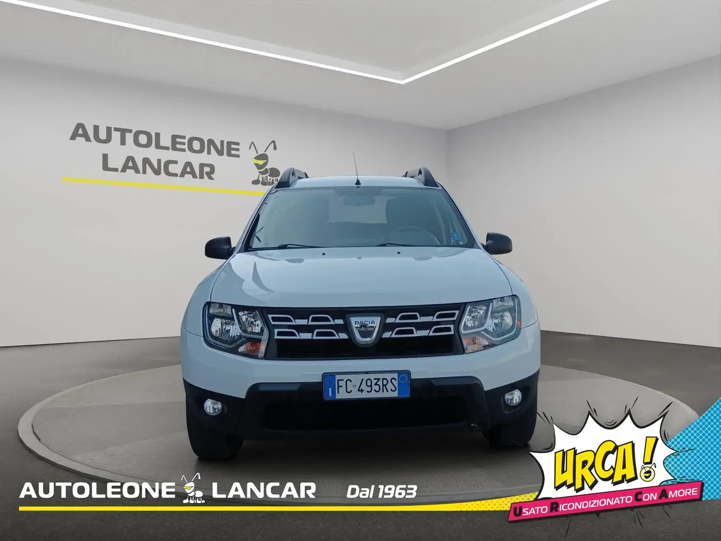 Dacia Duster 1.5 dci Prestige 4x2 110cv 1 PROPRIETARIO E6 Bianco - 2