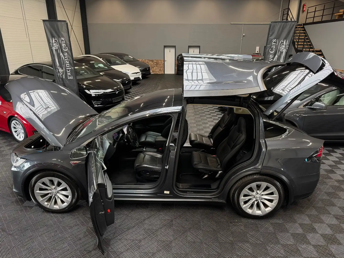 Tesla Model X MODEL X 90D |6 SEAT| FREE SUPERCHARG |MCU2| SC01 Gris - 2