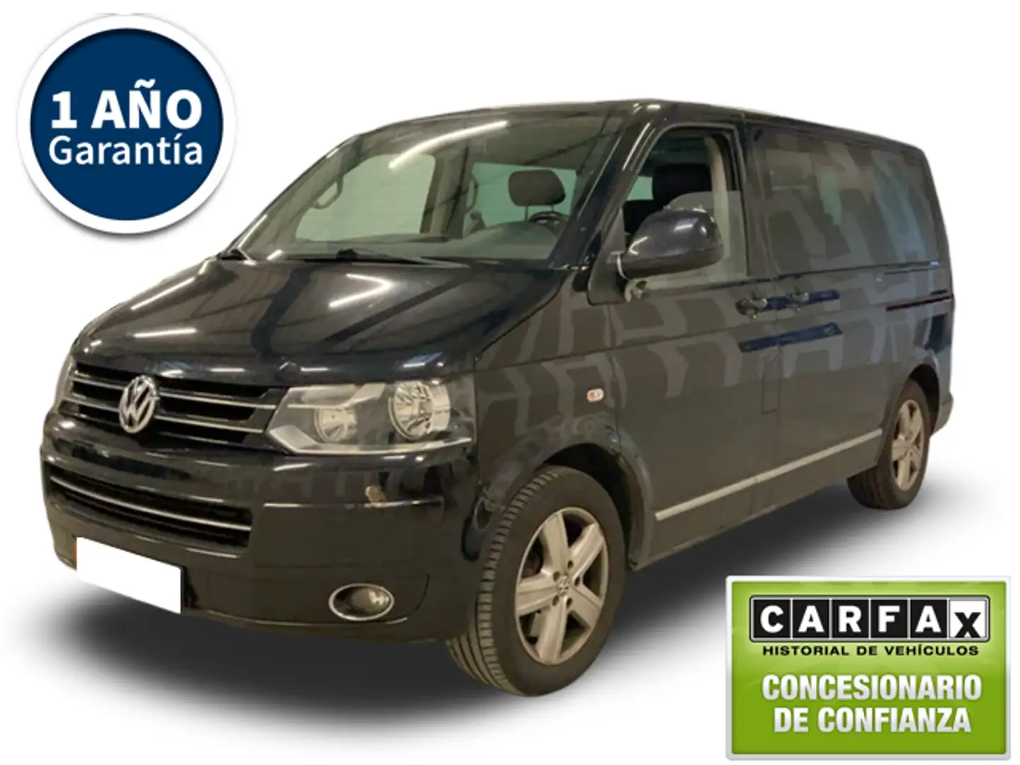 Volkswagen Multivan 2.0Bi-TDI Highline 180 Negro - 1