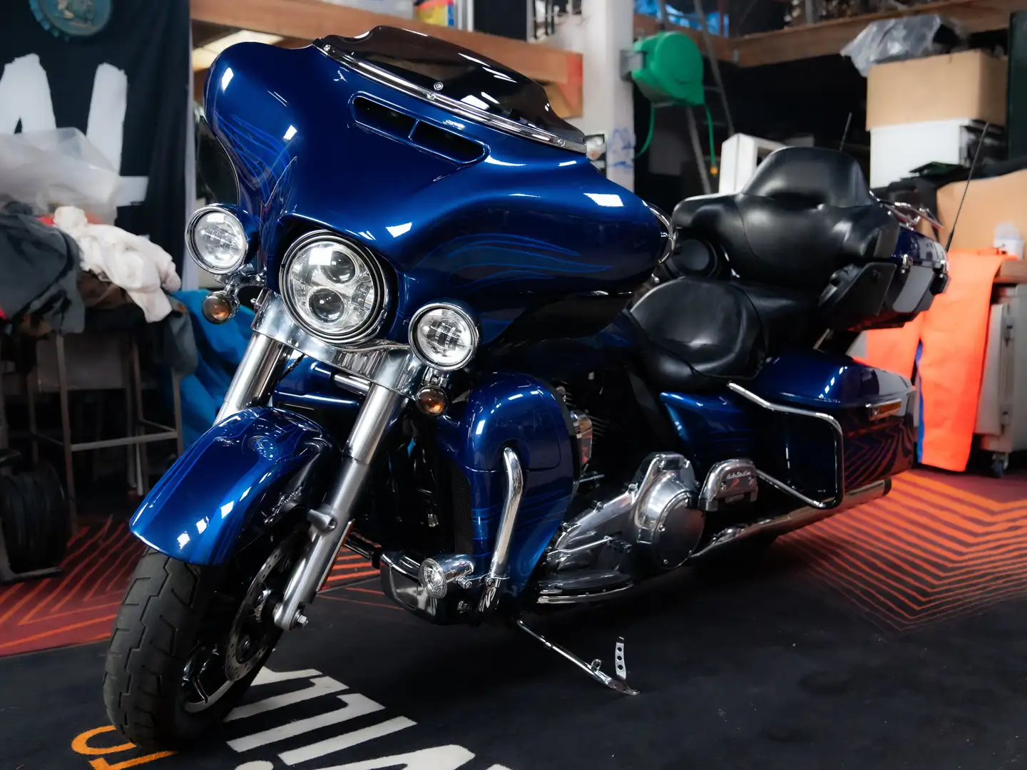Harley-Davidson Ultra Limited Low Bleu - 2
