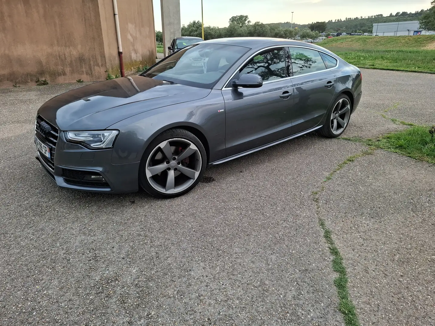 Audi A5 A5 Sportback 1.8 TFSI 144 S line Gris - 2