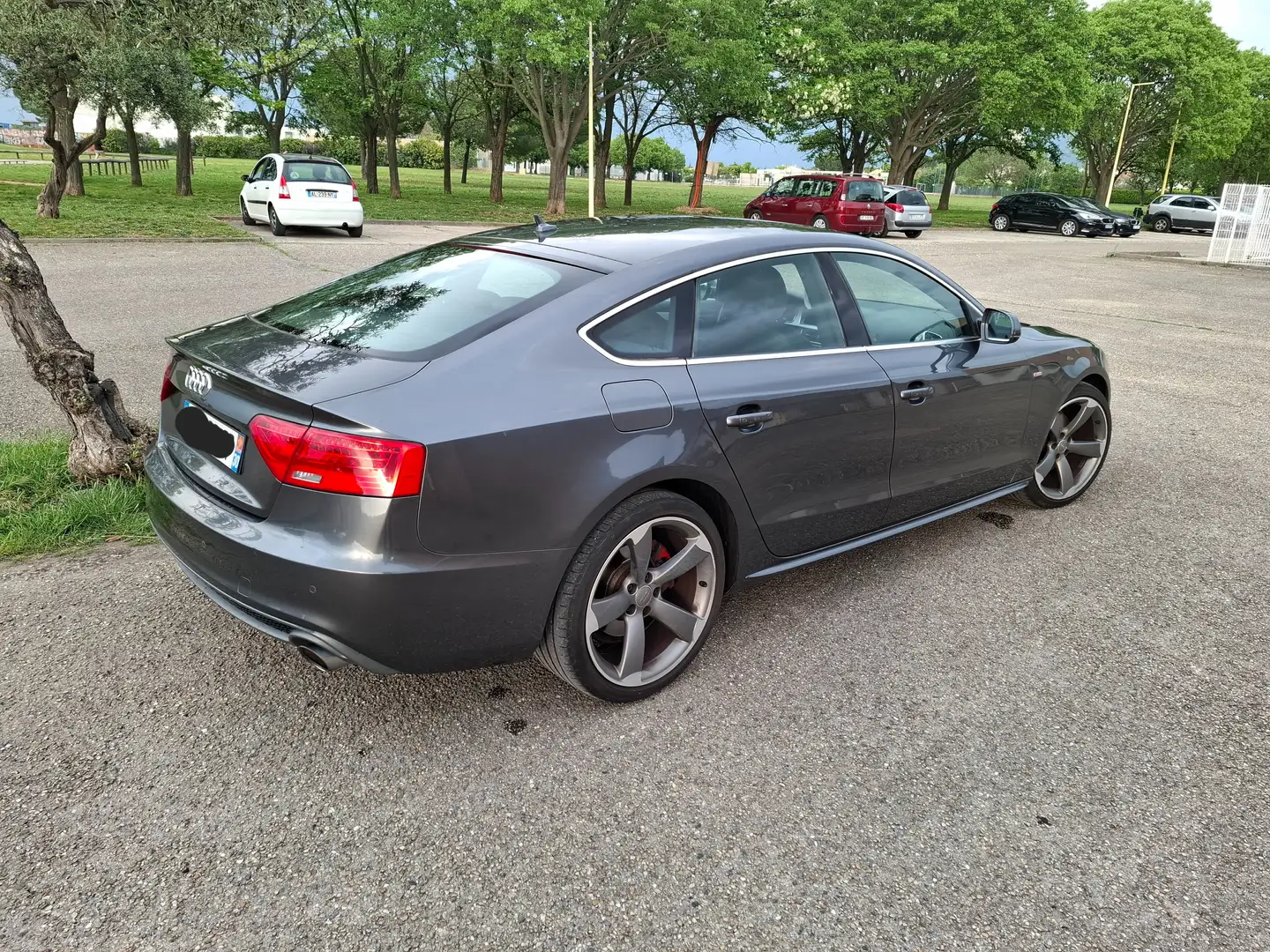 Audi A5 A5 Sportback 1.8 TFSI 144 S line Gris - 1