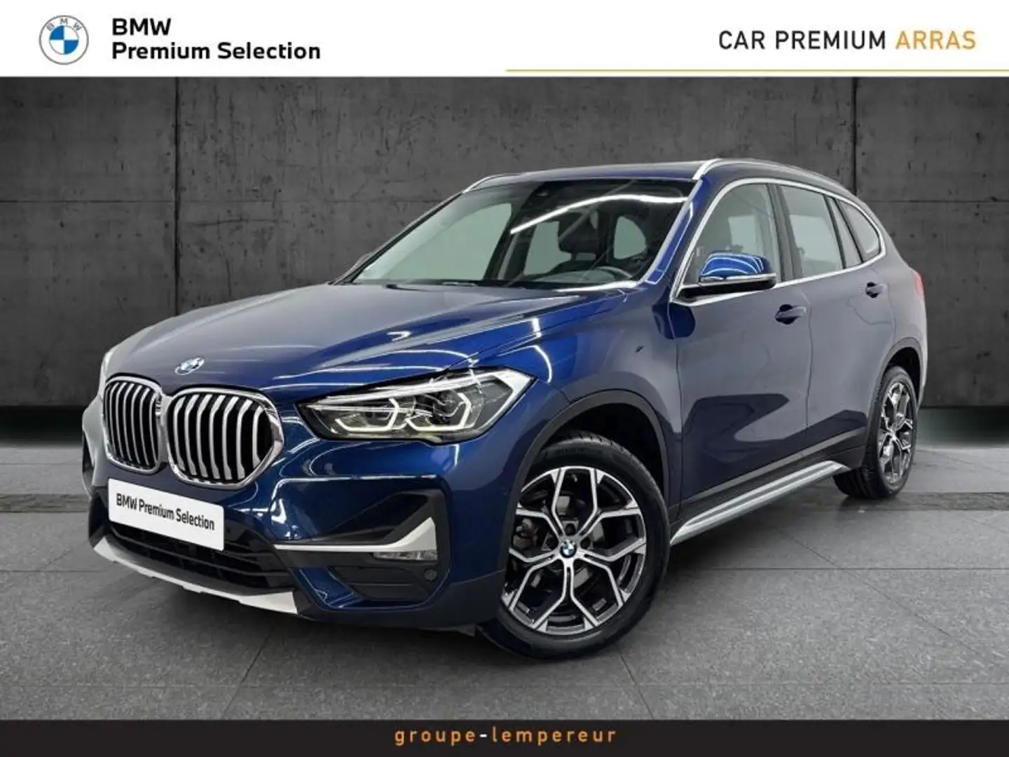 BMW X1 sDrive16dA 116ch xLine DKG7 Bleu - 1