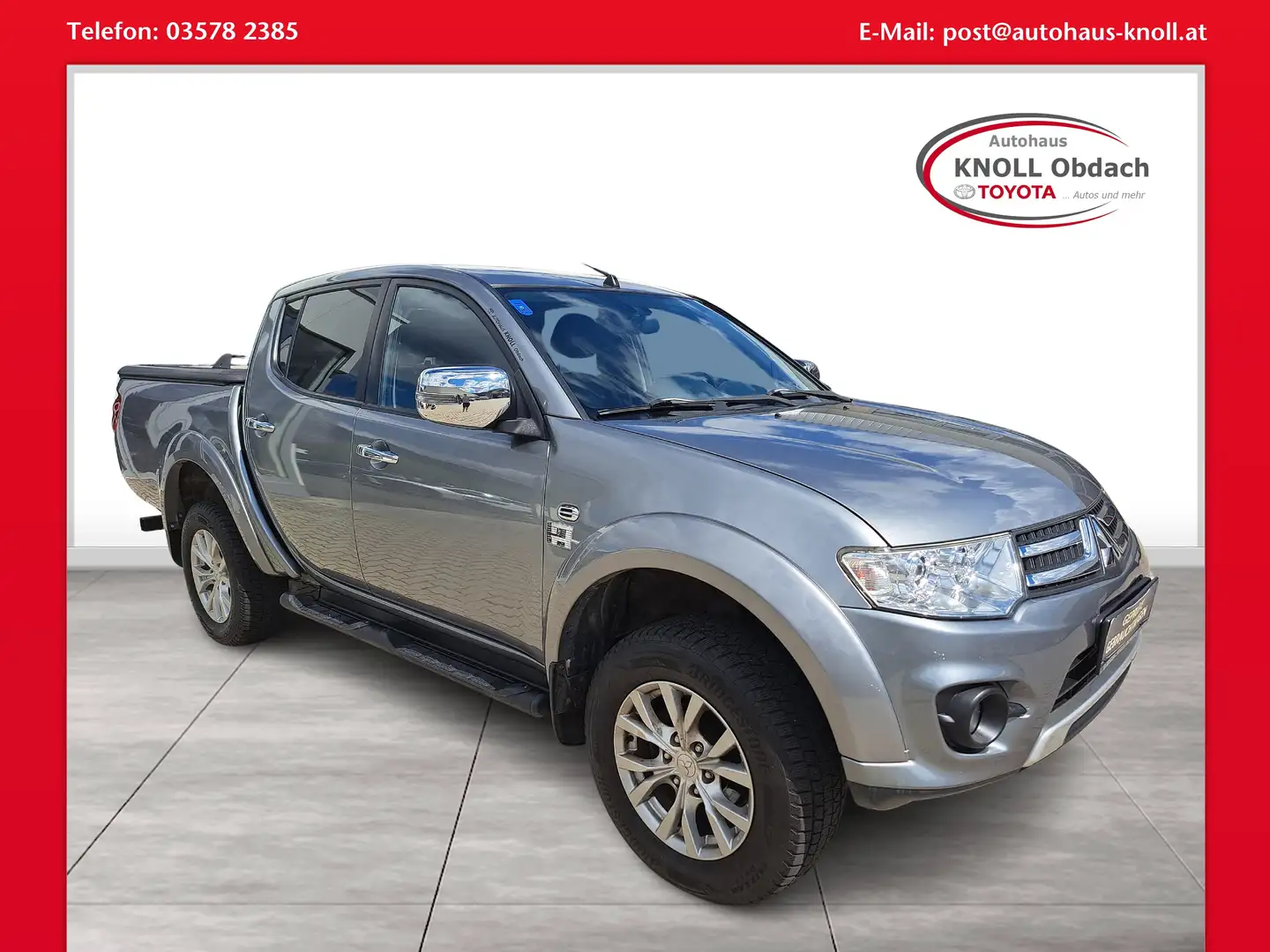 Mitsubishi L200 Top Doppelkabine 4WD Grau - 1