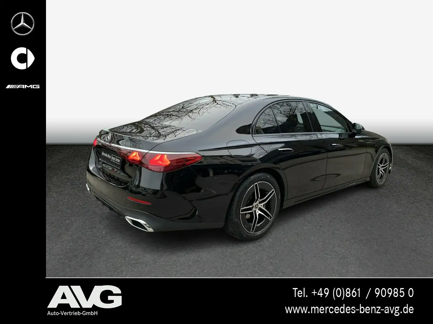 Mercedes-Benz E 220 E 220 d AMG-Advanced Night Distronic Kamera MBUX Schwarz - 2
