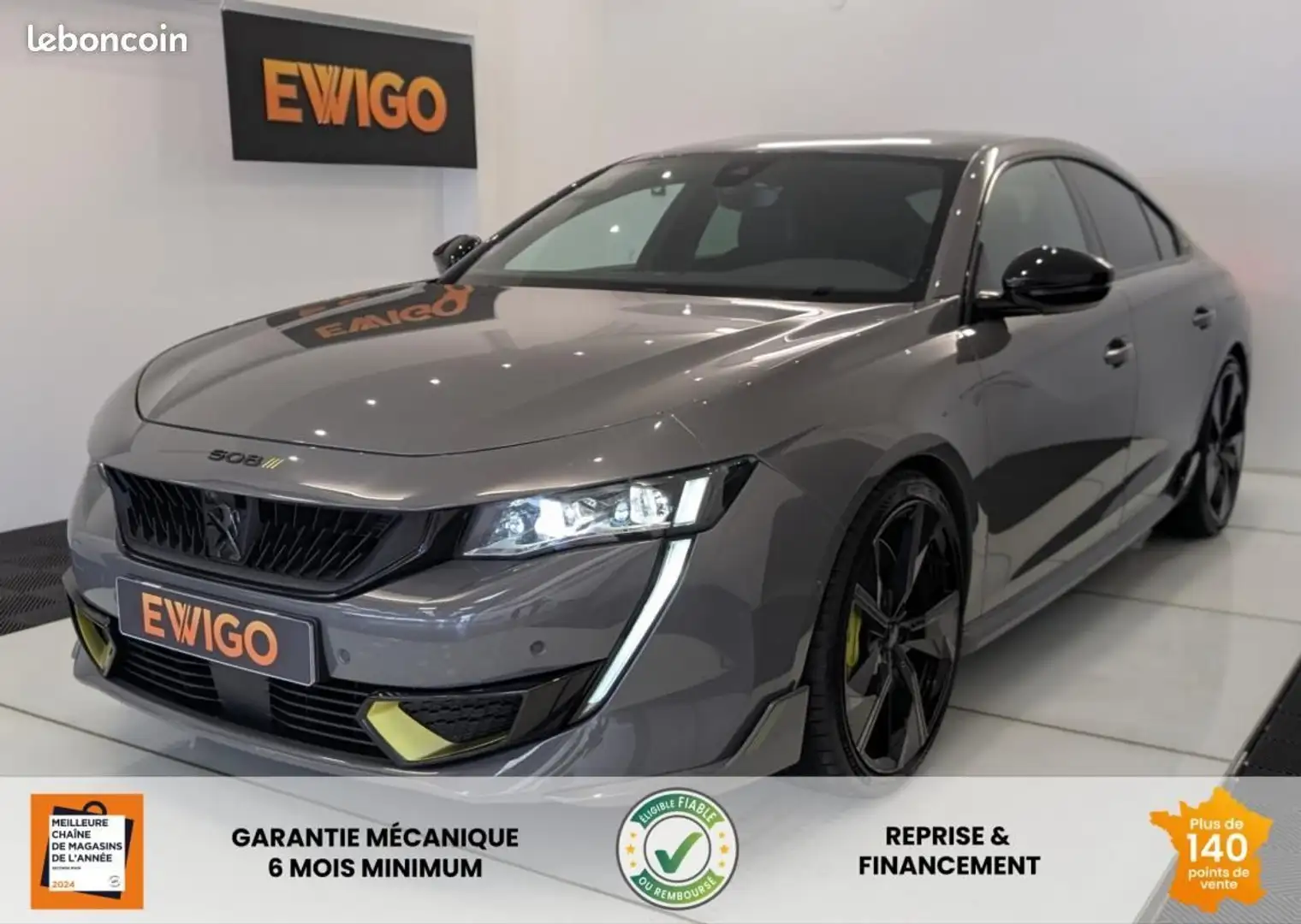 Peugeot 508 HYBRID4 360ch e-EAT8 SPORT ENGINEERED Gris - 1