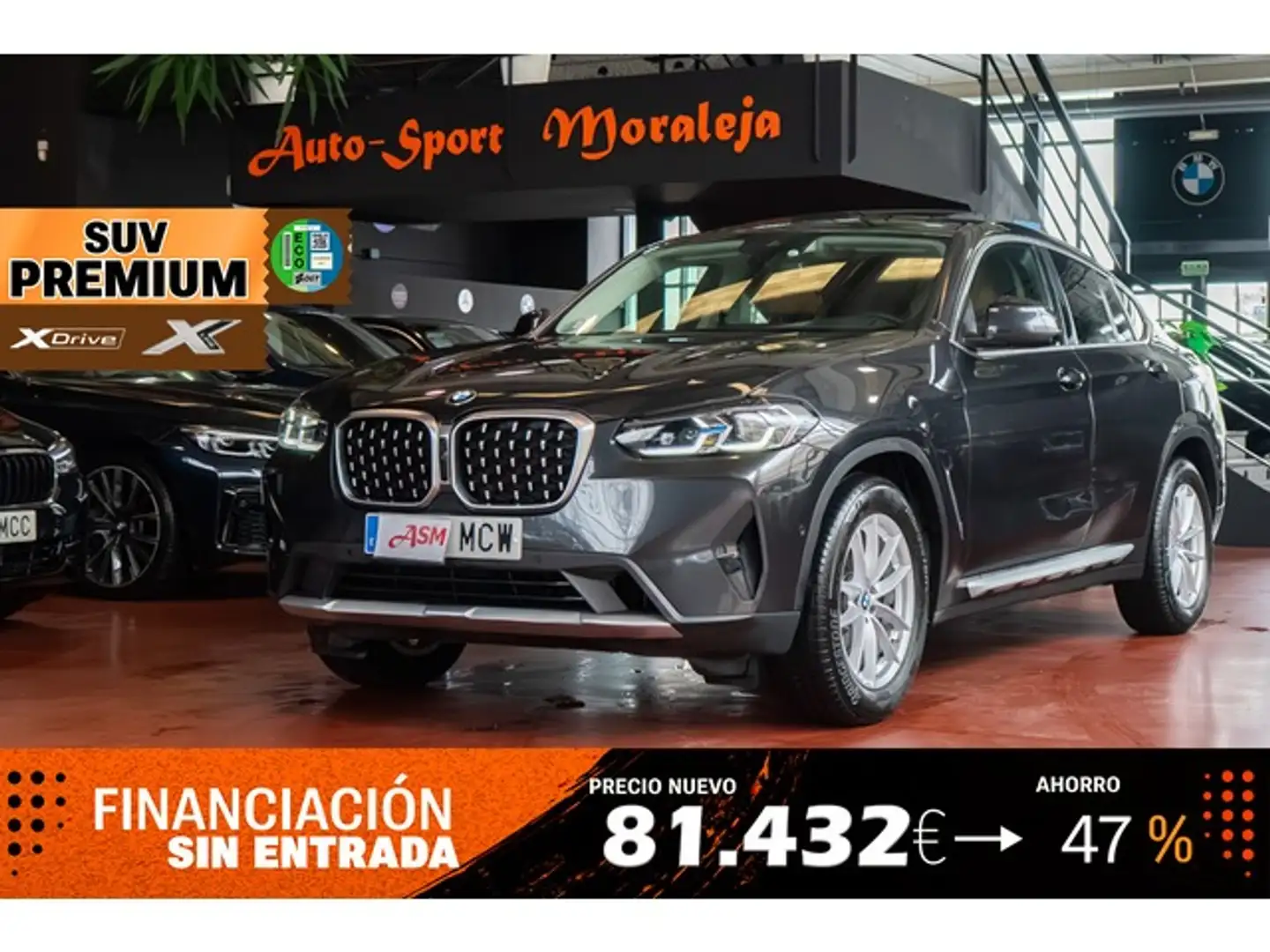 BMW X4 xDrive 20dA xLine Grau - 1