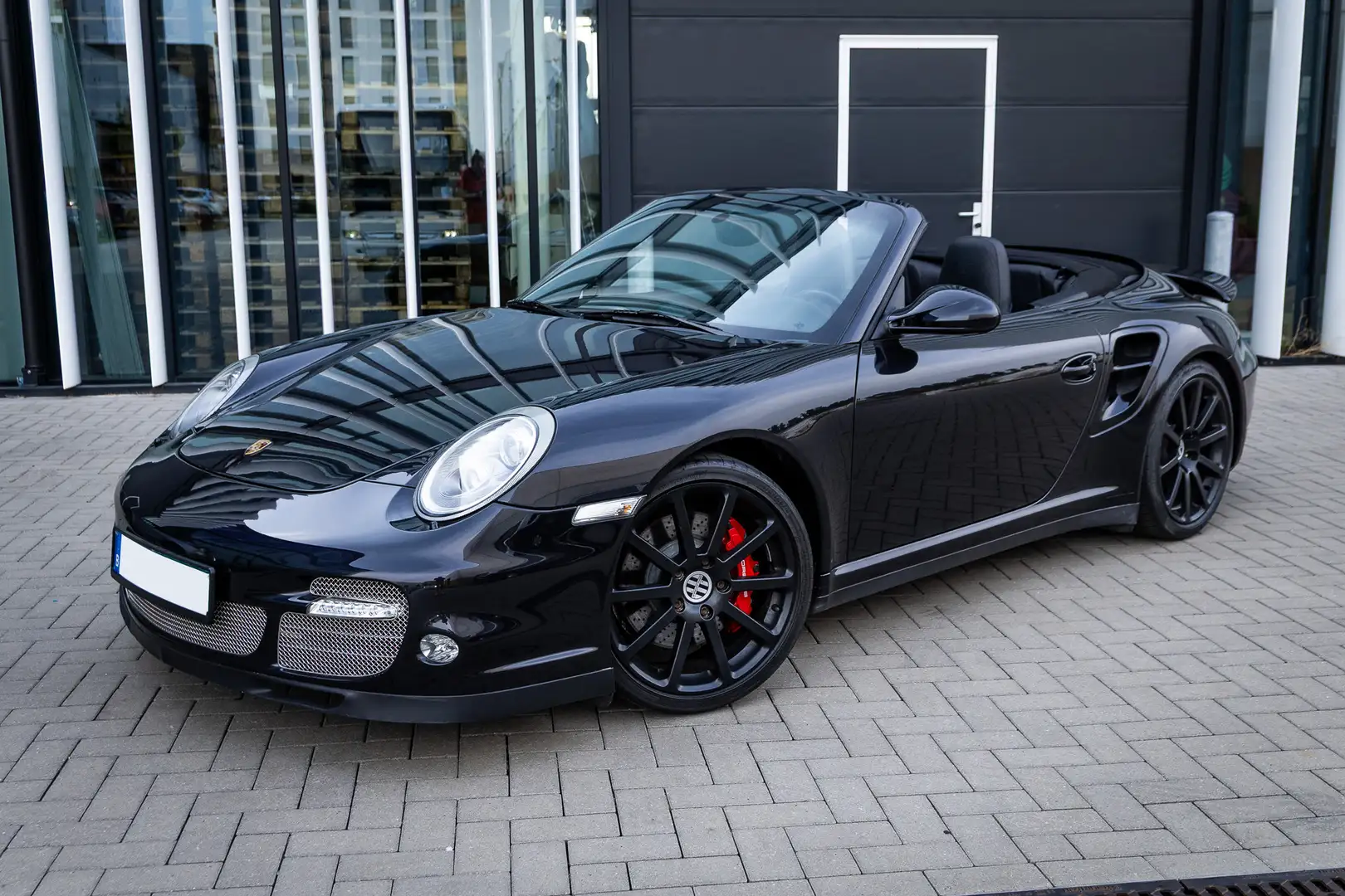 Porsche 911 Turbo 3.8 PDK // 500cv - Cabrio Zwart - 2