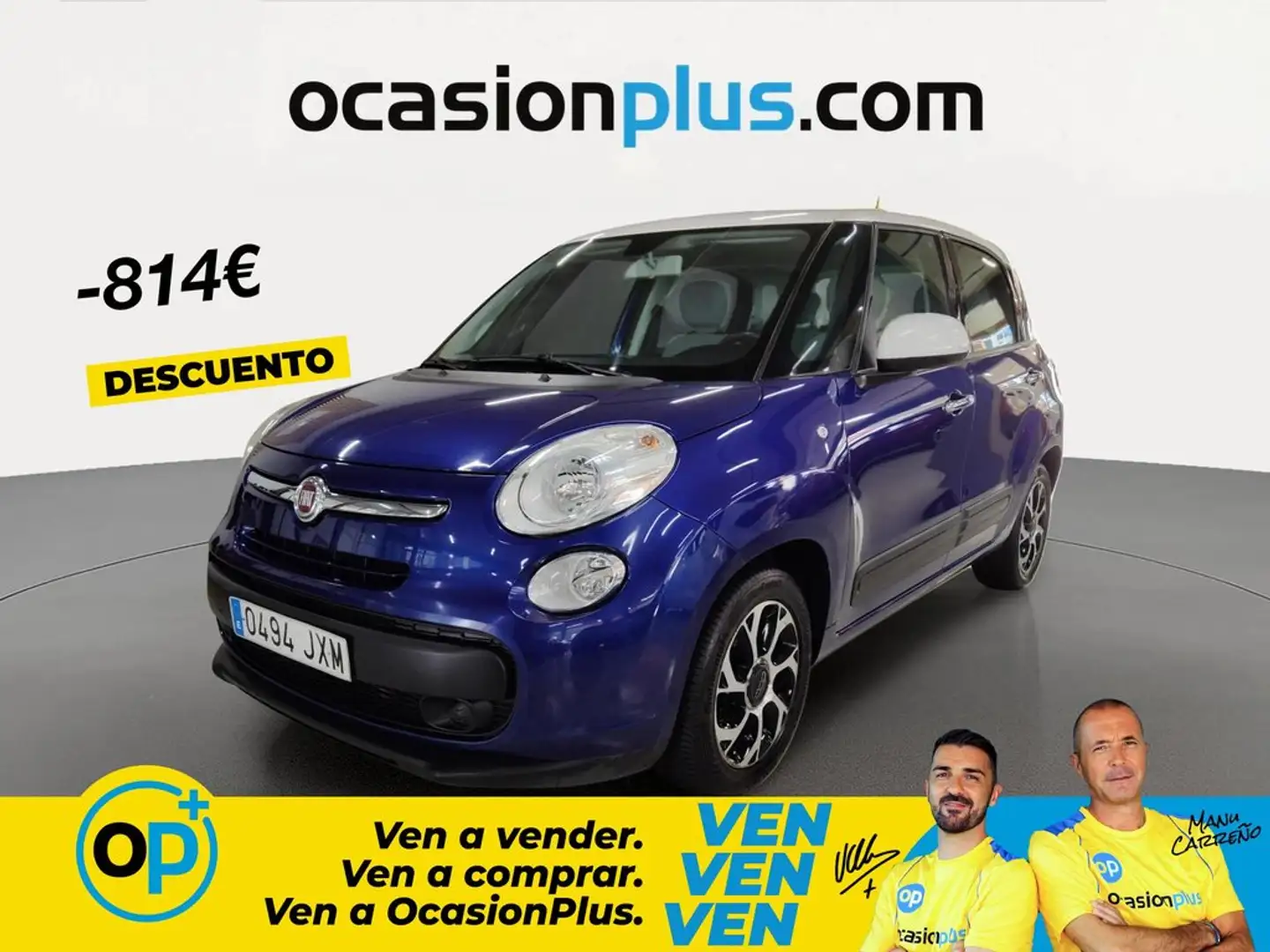 Fiat 500L 1.3Mjt II S&S Pop Star 95 Aut. Azul - 1