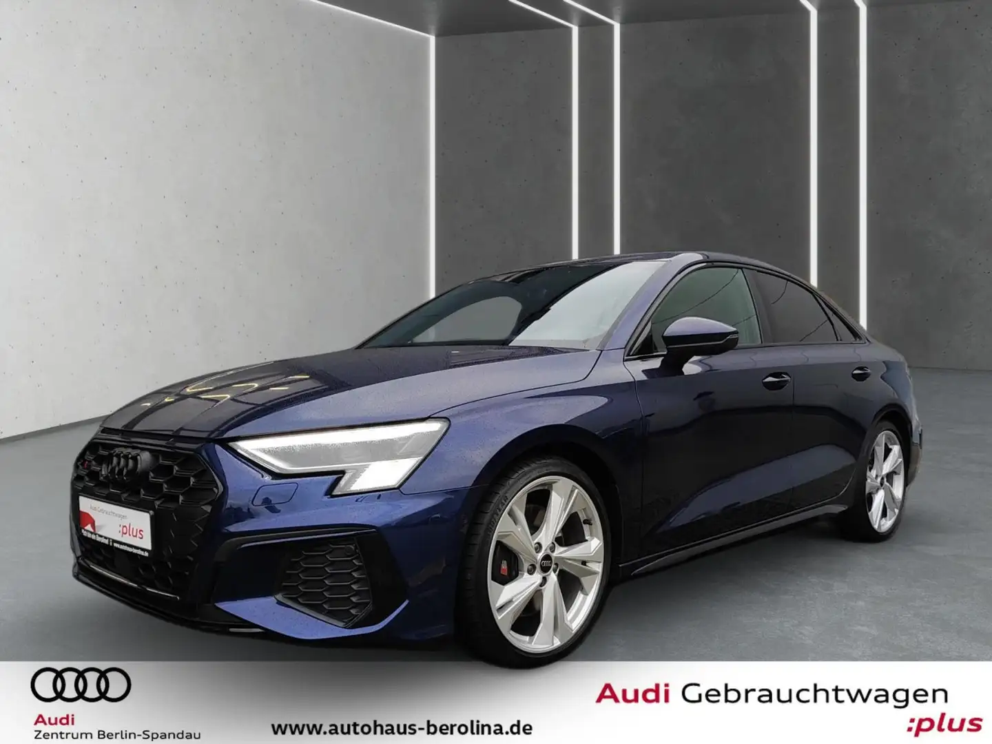 Audi S3 S3 Lim. *MATRIX*B&O*R-CAM*Opt.-Schwarz+*NAV+* Blau - 2