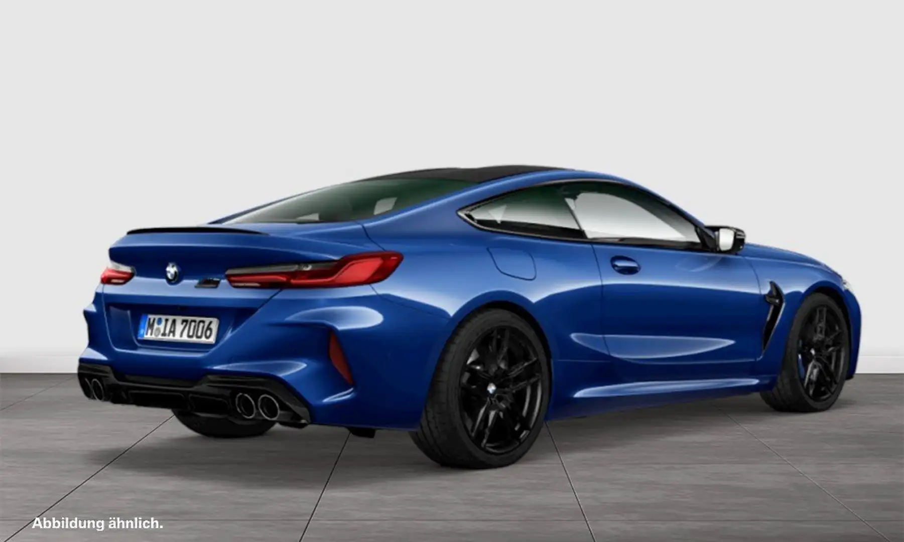 BMW M8 Coupé Competition M Sport HUD NAVI LED Laser Blau - 2