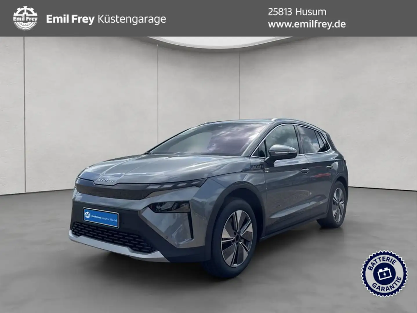 Skoda Elroq 85 Elektromotor 210 kW 1-Gang-Automatik Grau - 1