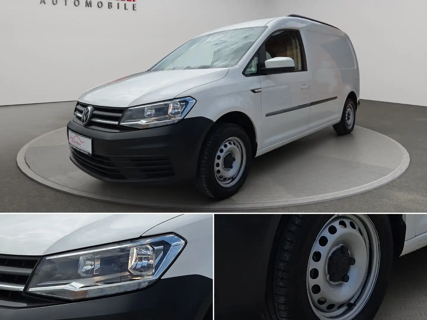 Volkswagen Caddy Maxi 2.0 TDI Kasten Trendline*NAVI*PDC*AHK Weiß - 2