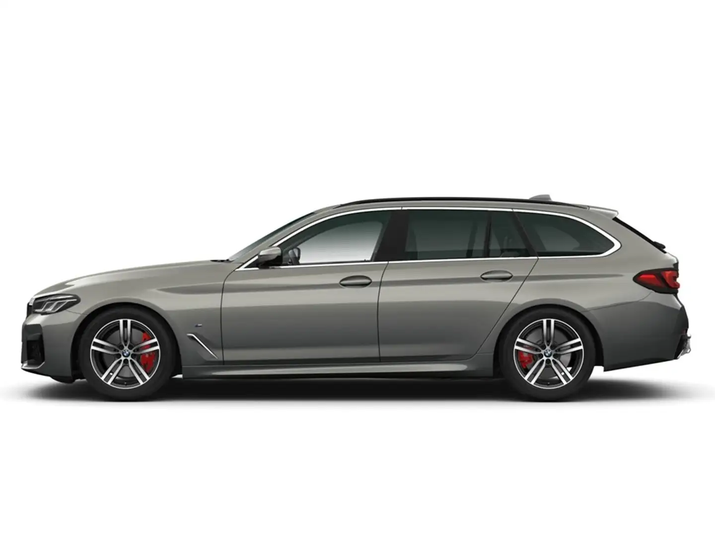 BMW 540 d xDRIVE TOURING M SPORT AHK LC PROF LED ACC Gris - 2