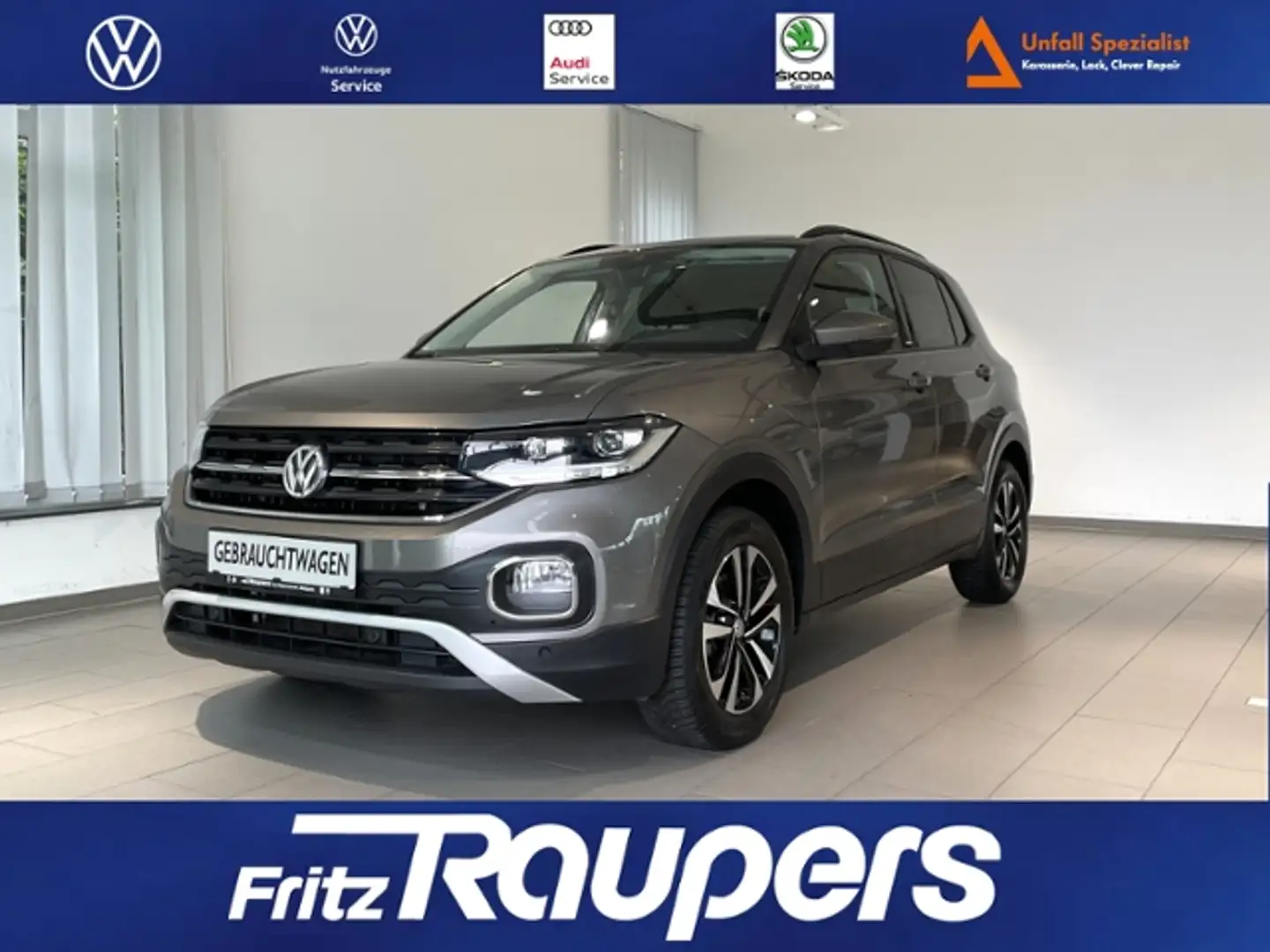 Volkswagen T-Cross 1.5 DSG United +ALLWETTER+AHK+NAVI Gri - 1