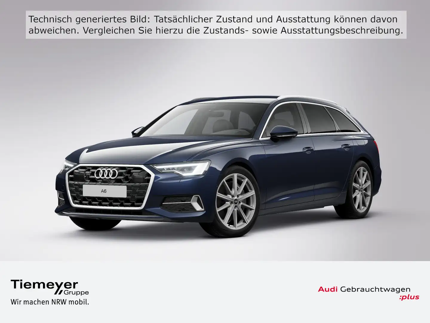 Audi A6 50 TFSIe Q ADVANCED LM20 LEDER MATRIX 3 Blau - 1