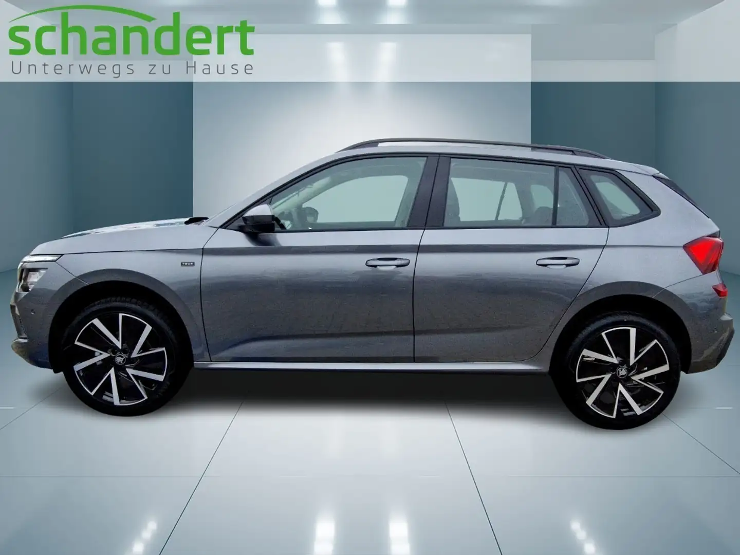 Skoda Kamiq 1.0 TSI Tour DSG Matrix Navi ACC Klimaauto Gris - 2