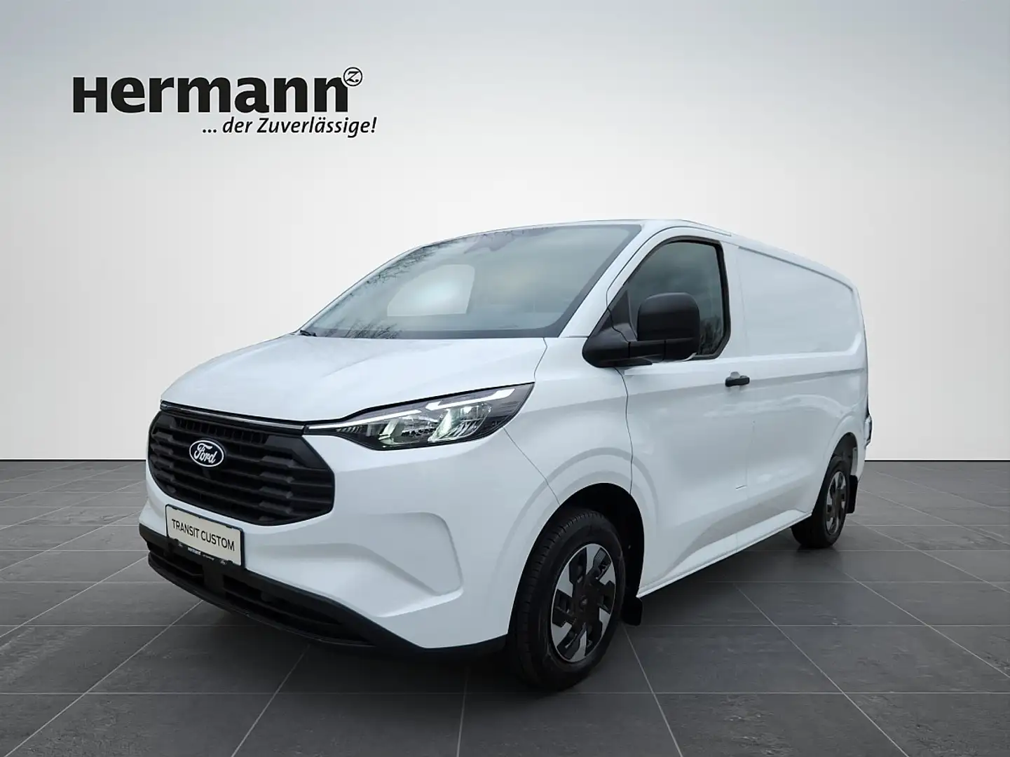 Ford Transit Custom Kasten 2,5 PHEV 233PS L1H1 320 Trend Aut. NETTO... Weiß - 1