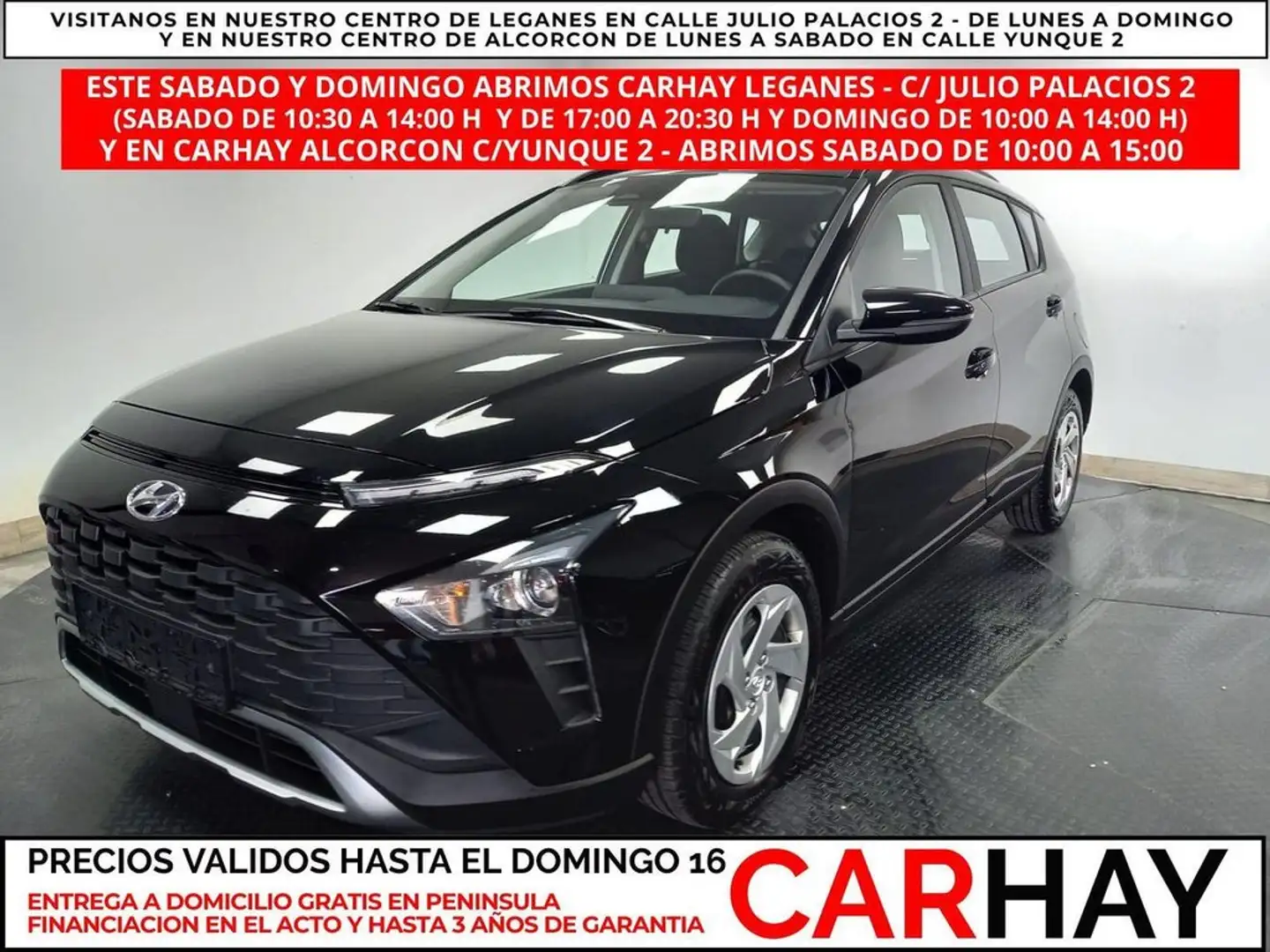 Hyundai BAYON 1.0 T-GDI 100 TWIST Noir - 1