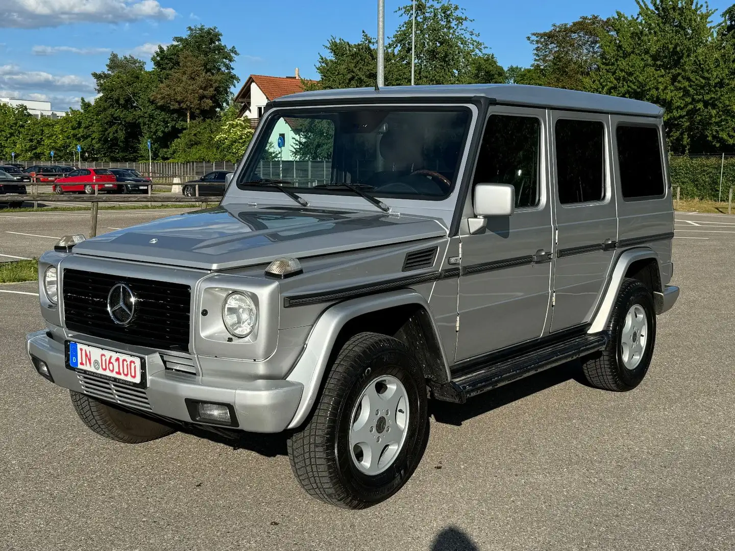 Mercedes-Benz G 400 CDI*Automatik*Leder*Navi*SHZ*Anhk.* Silber - 1