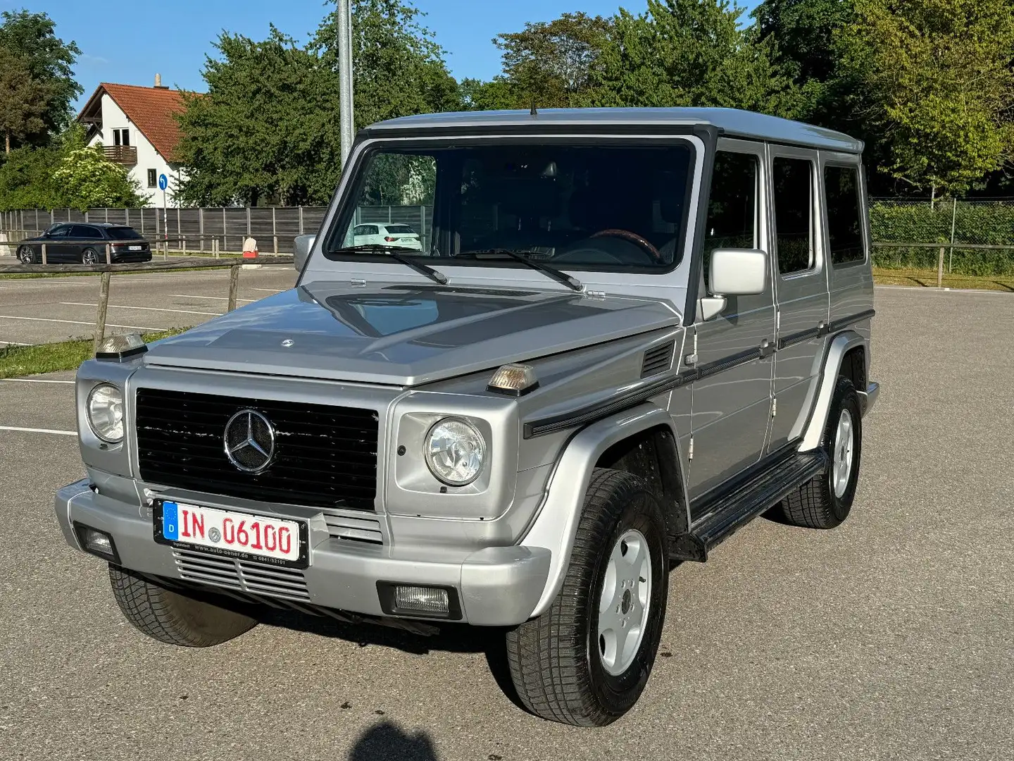 Mercedes-Benz G 400 CDI*Automatik*Leder*Navi*SHZ*Anhk.* Silber - 2