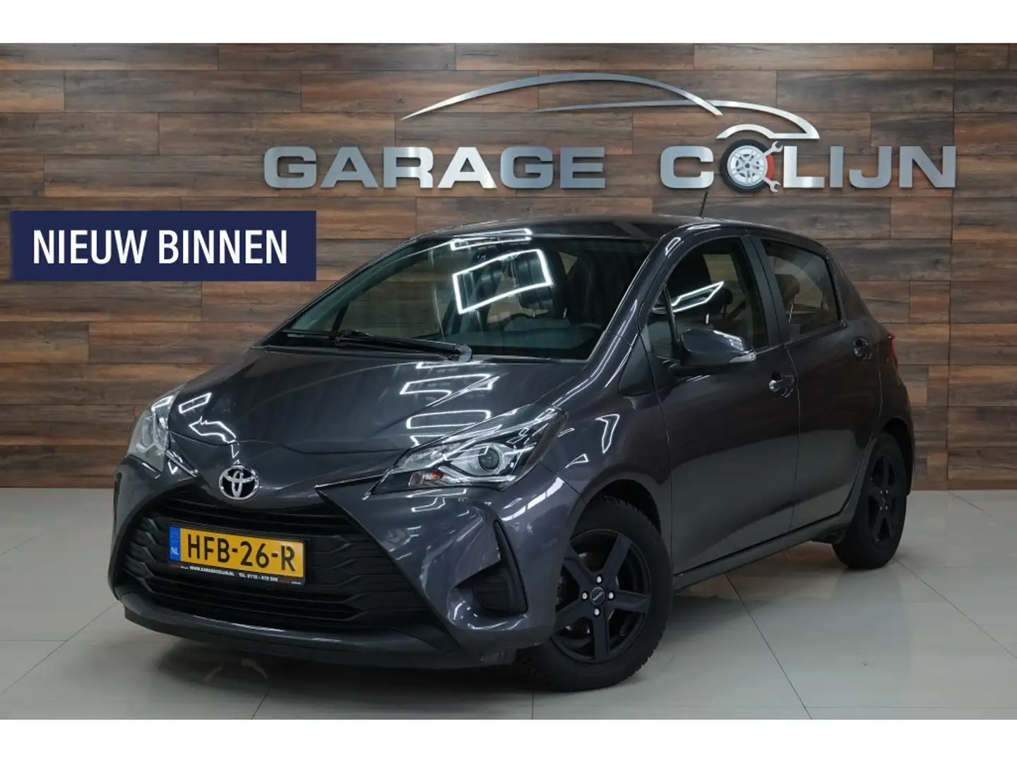Toyota Yaris 1.0 VVT-i | CAMERA | 15" | BLUETOOTH | Gris - 1