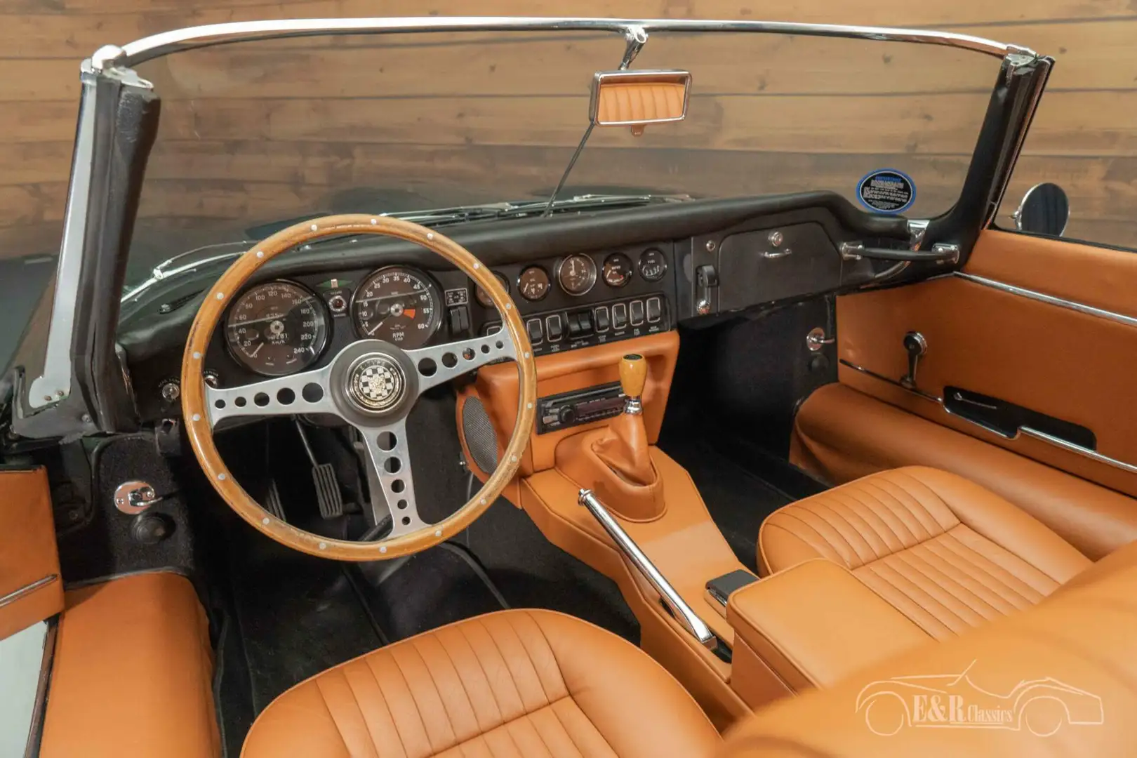 Jaguar E-Type S1.5 Cabrio | Gerestaureerd | Zeldzaam | 1968 Yeşil - 2