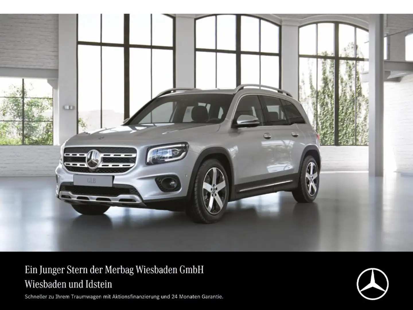 Mercedes-Benz GLB 220 d PROGRESSIVE MBUX LEDER HUD 360KAMERA Ezüst - 1