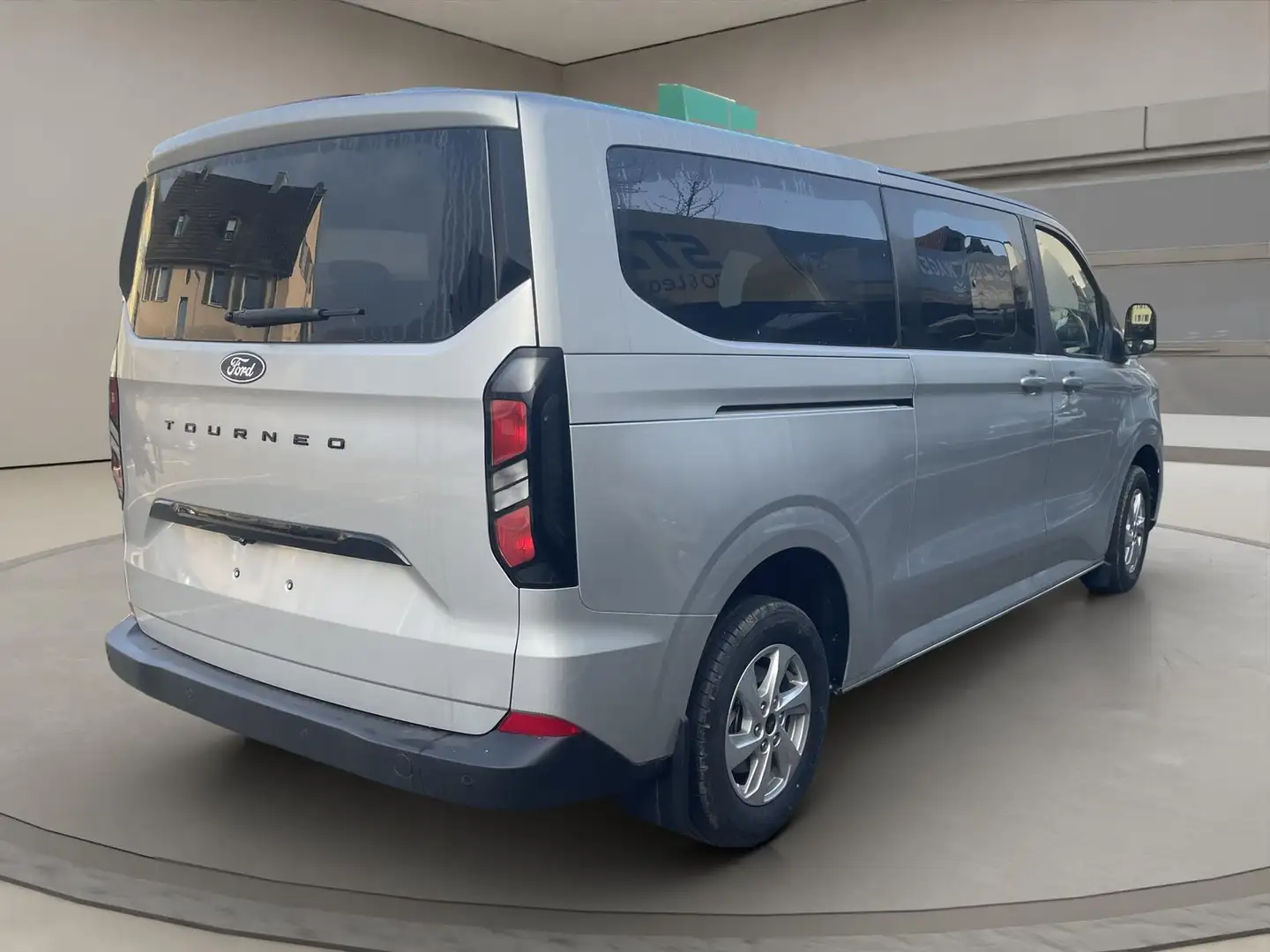 Ford Tourneo Custom Family L2 320 L2H1 Family+LED+8 Sitzer+sofort v... Silber - 1