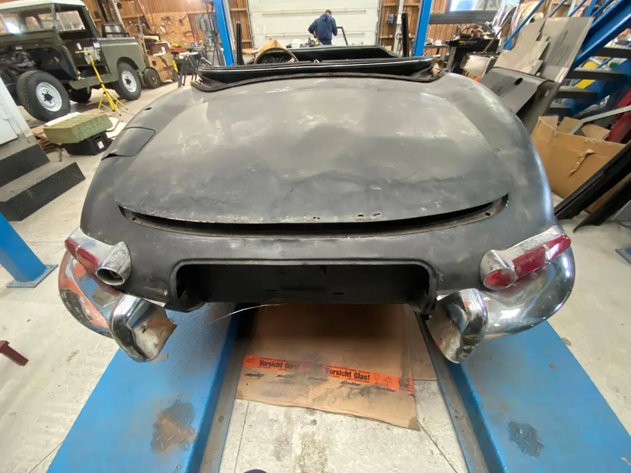 Jaguar E-Type Series 1 - 3.8 - OTS - Engine Matching numbers, foto 5