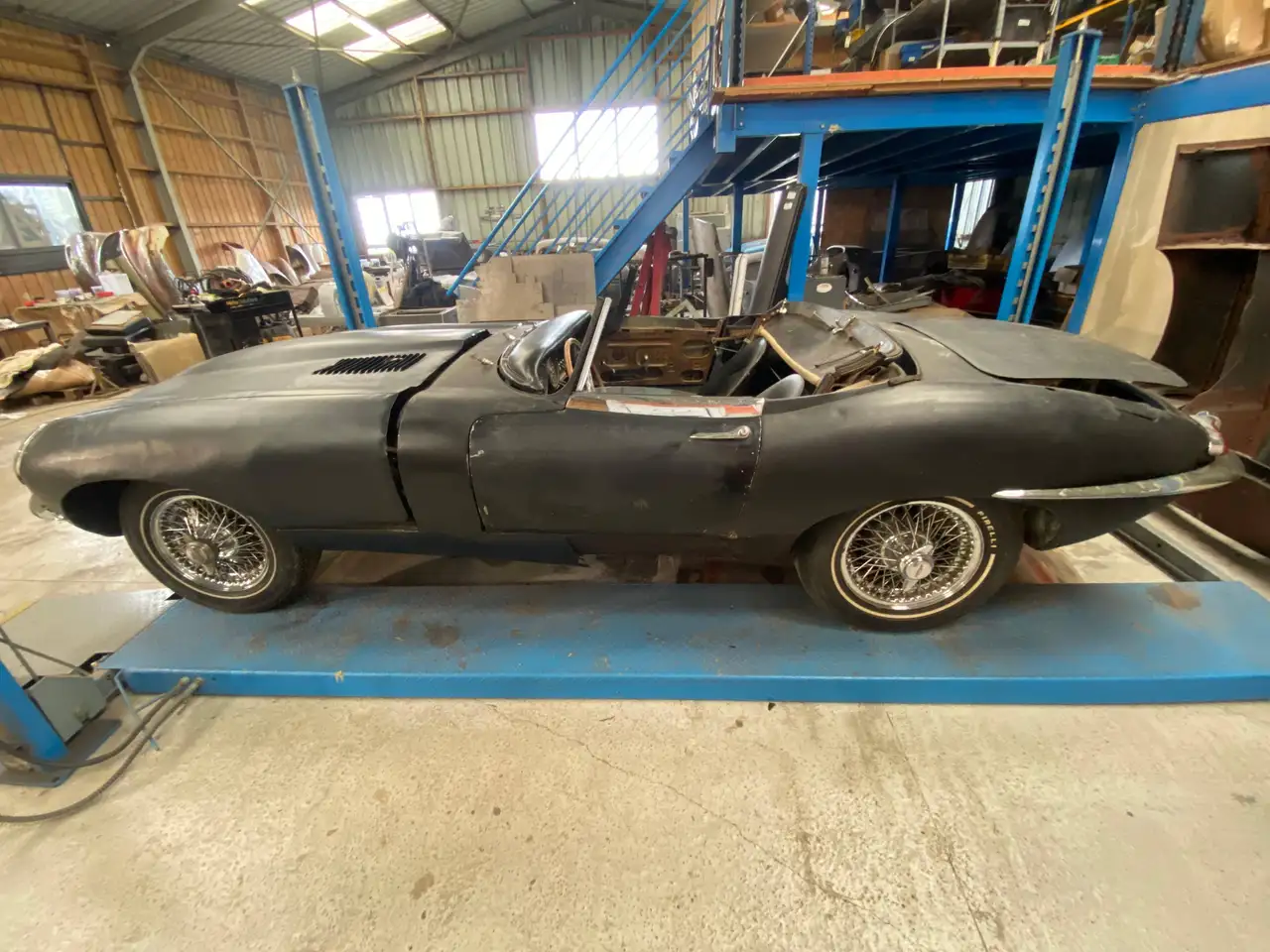 Jaguar E-Type Series 1 - 3.8 - OTS - Engine Matching numbers, foto 3