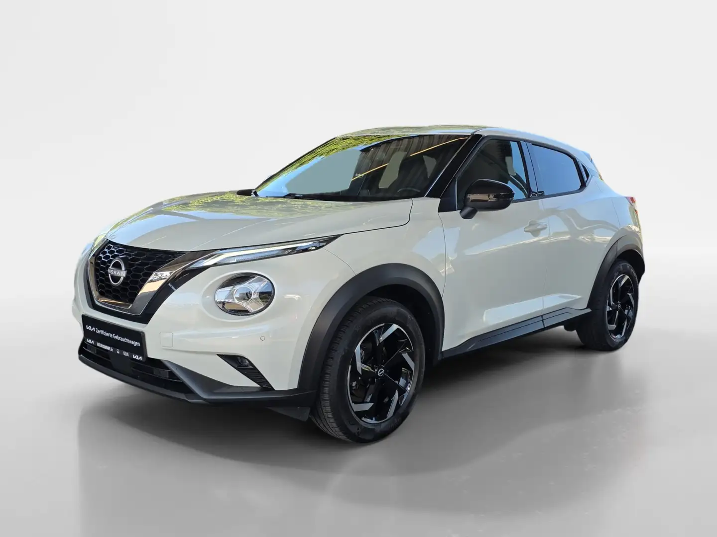 Nissan Juke 1.0 DIG-T N-Connecta Keyless+Kamera+LED Weiß - 2