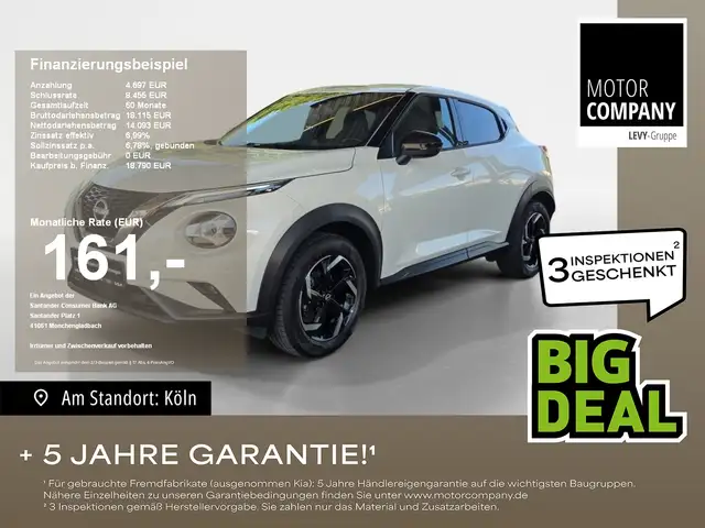 Nissan Juke 1.0 DIG-T  N-Connecta Keyless+Kamera+LED