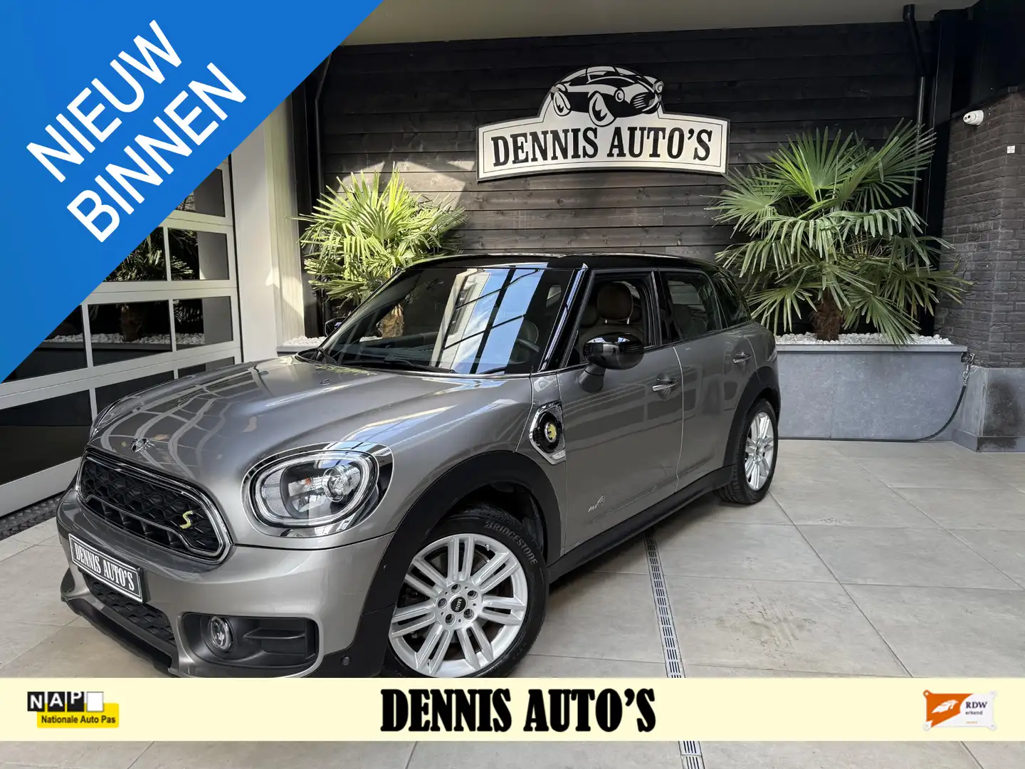 MINI Cooper SE Countryman Mini 2.0 ALL4 chili Panoramadak Full Opties! Grijs - 1