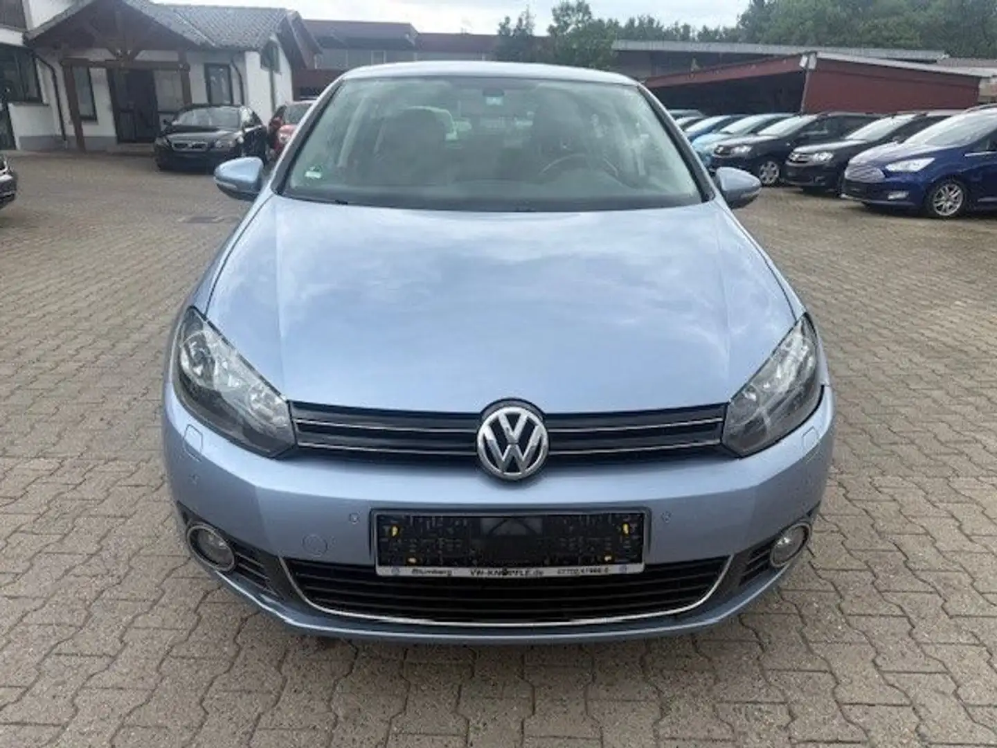 Volkswagen Golf VI Highline 4Motion AHK LEDER NAV STANDHEIZ Blau - 2