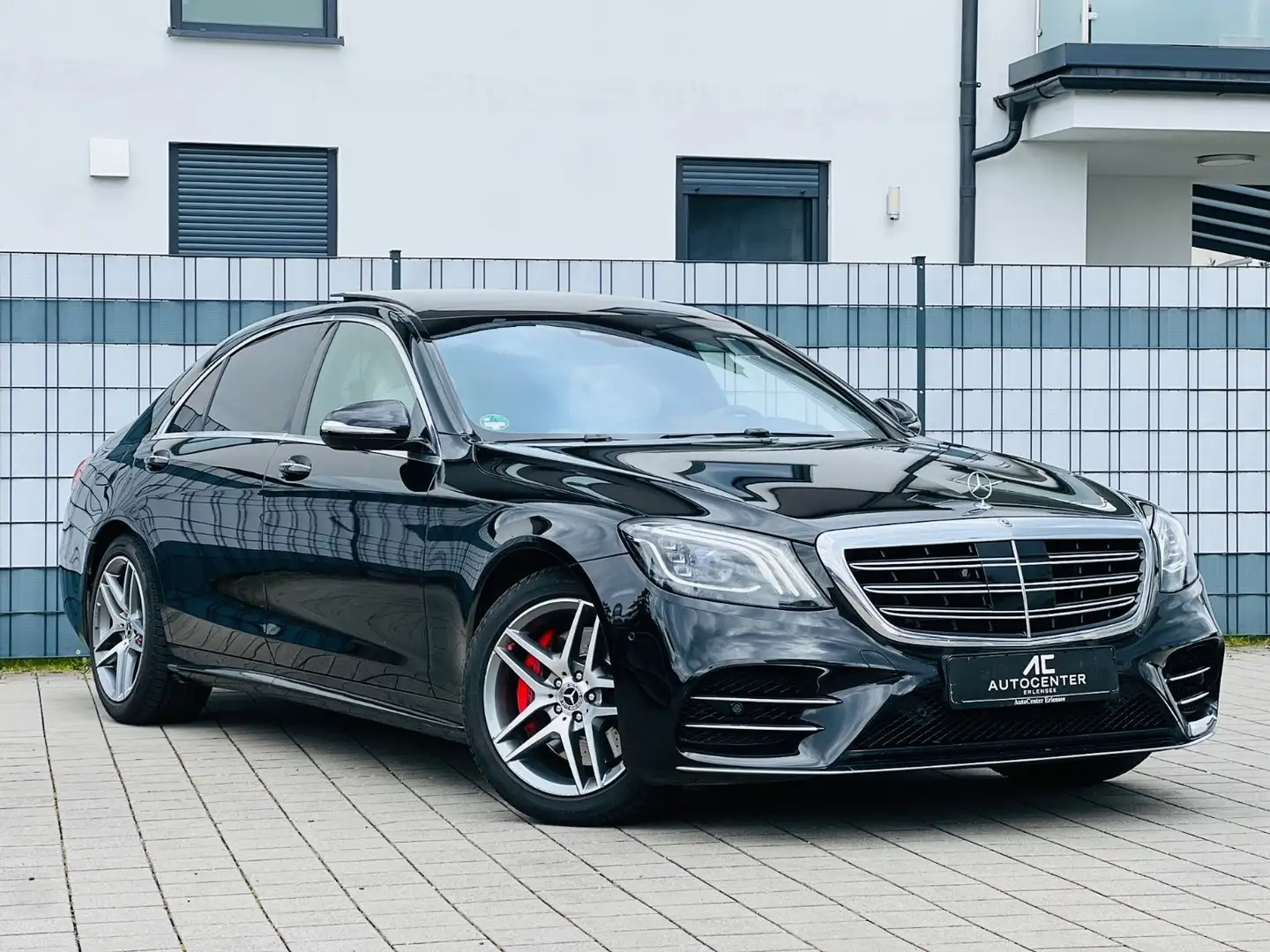 Mercedes-Benz S 400 d Lang AMG LINE LEDER BEIGE+FOND ENTER Noir - 1