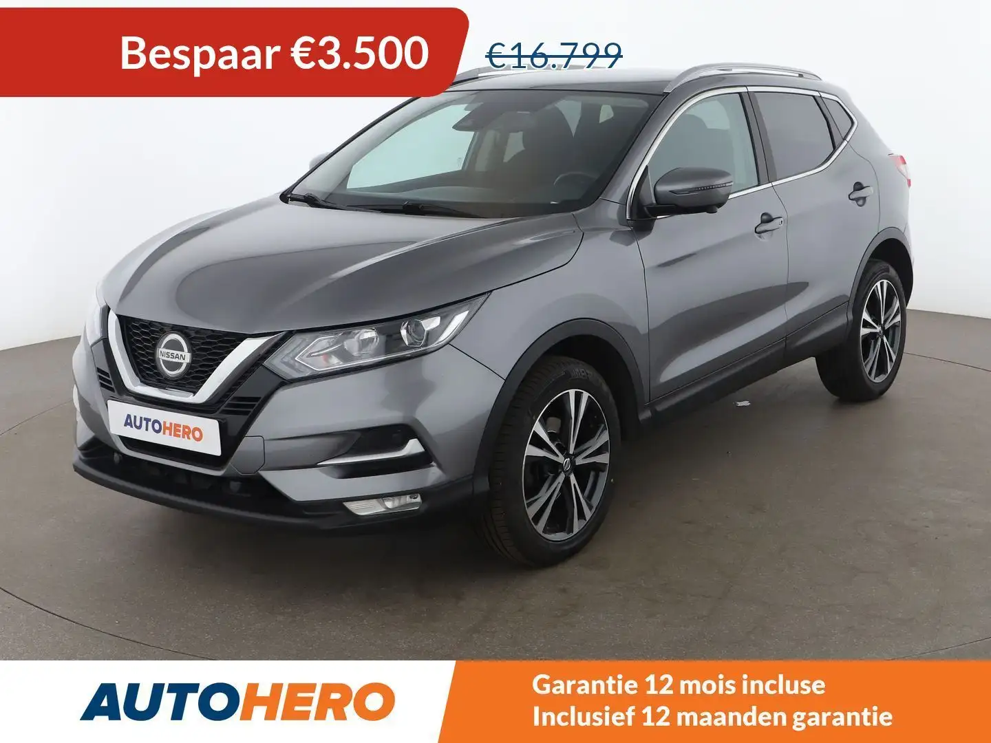 Nissan Qashqai 1.5 dCi Acenta Grijs - 1