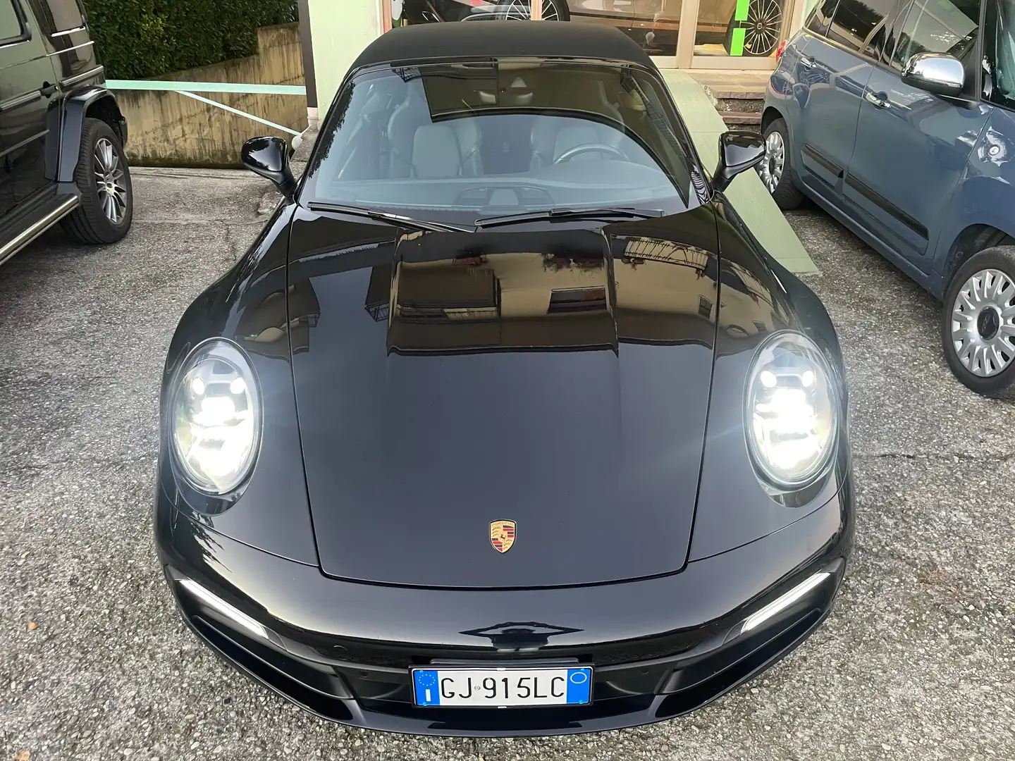 Porsche 911 992 Cabrio 3.0 Carrera auto Cruise Control Schwarz - 2