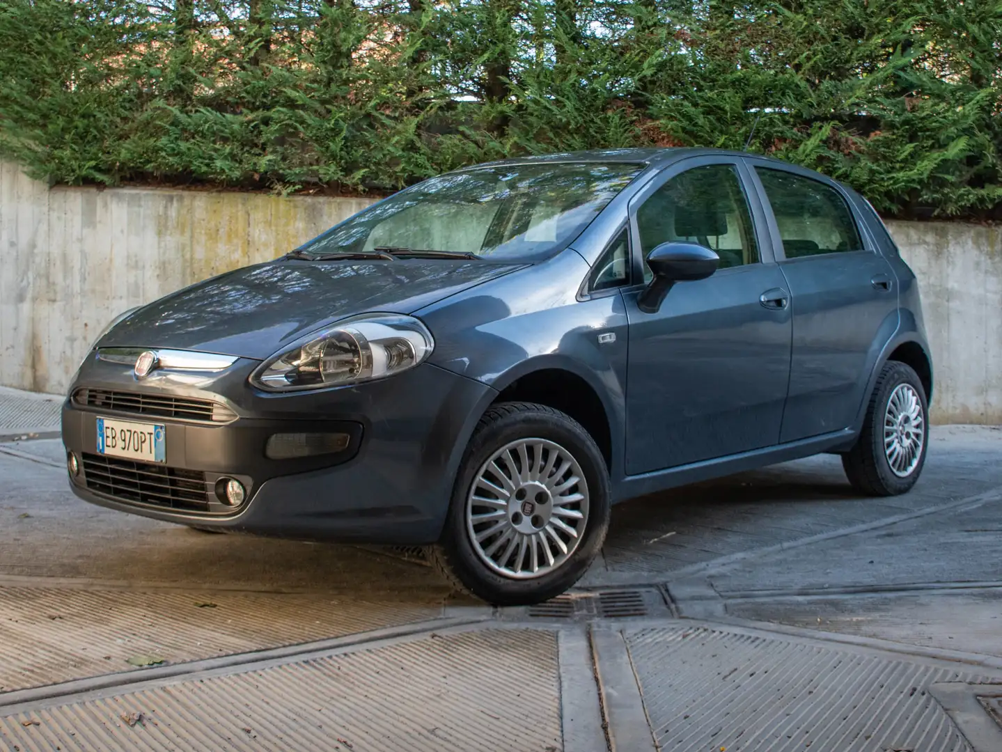 Fiat Punto Evo Punto III 2009 Evo 5p 1.4 Natural Power Blu/Azzurro - 1