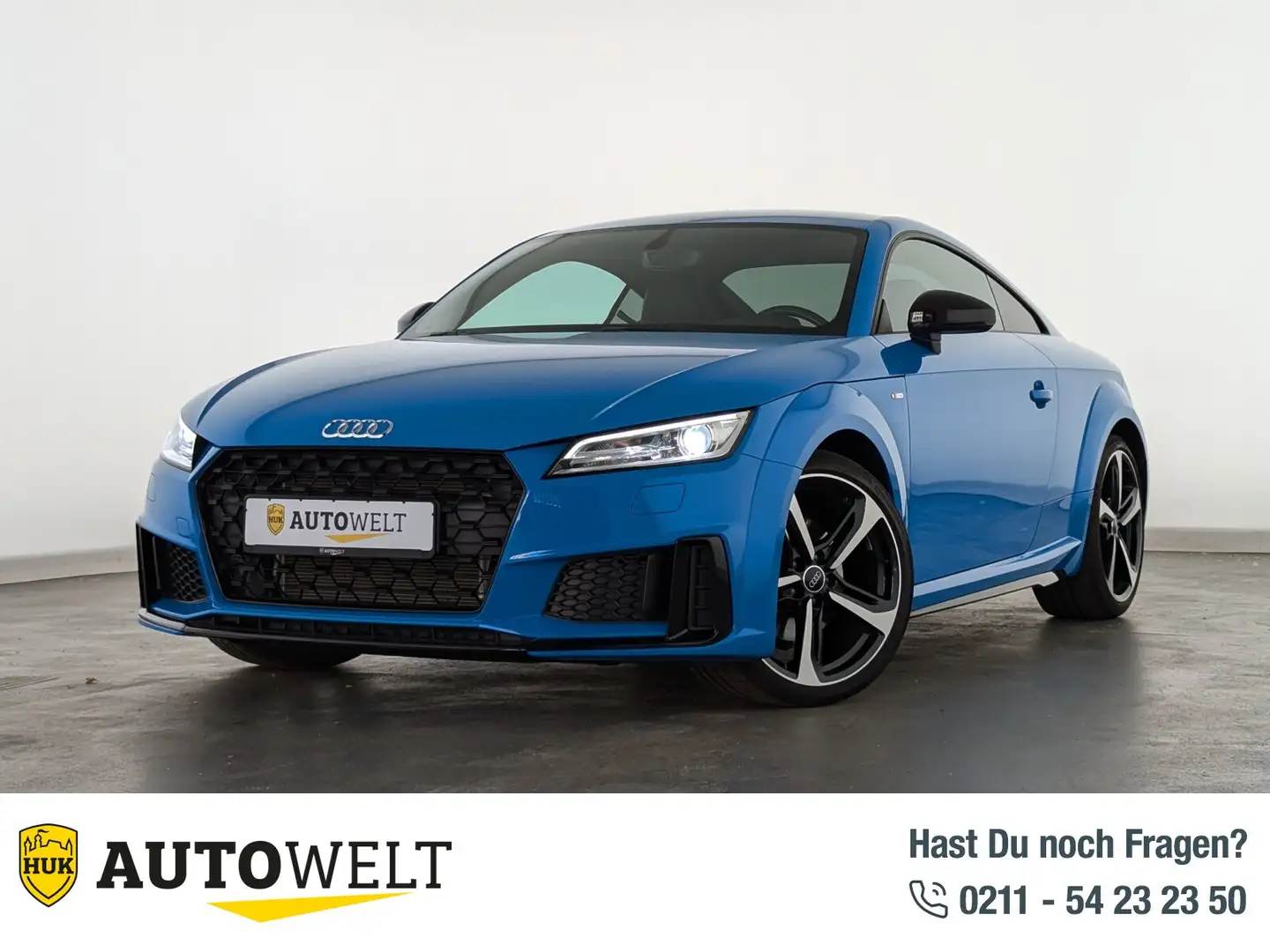 Audi TT TT 40 2.0 TFSI Coupe (EURO 6d) XENON+NAV+PDC+SHZ Blauw - 1