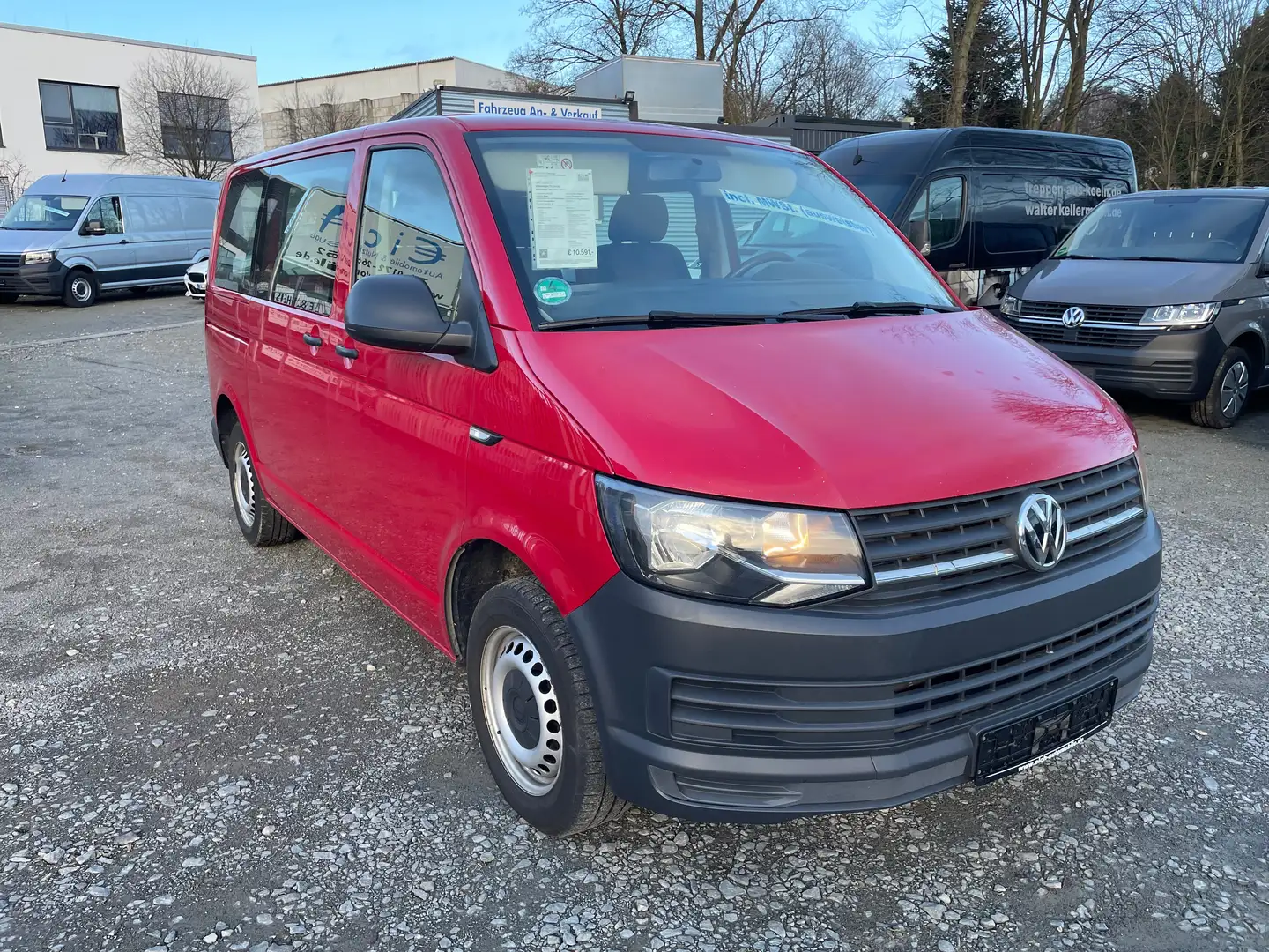 Volkswagen T6 Kombi Kombi EcoProfi / Navi / Klima / 1. Hand Rouge - 1