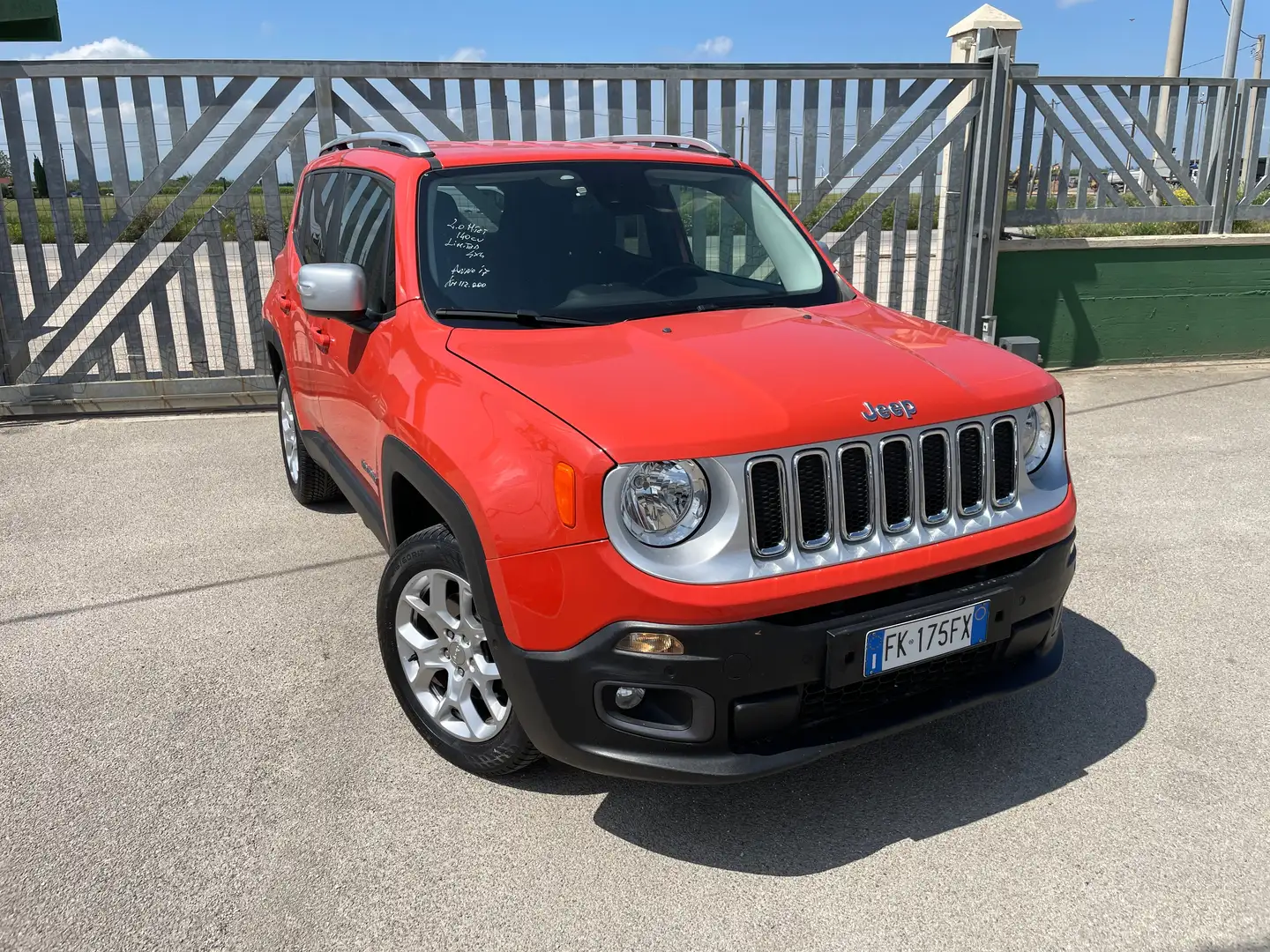 Jeep Renegade 2.0 mjt Limited 4wd 140cv-NAVIGATORE-RETROCAMERA Arancione - 1