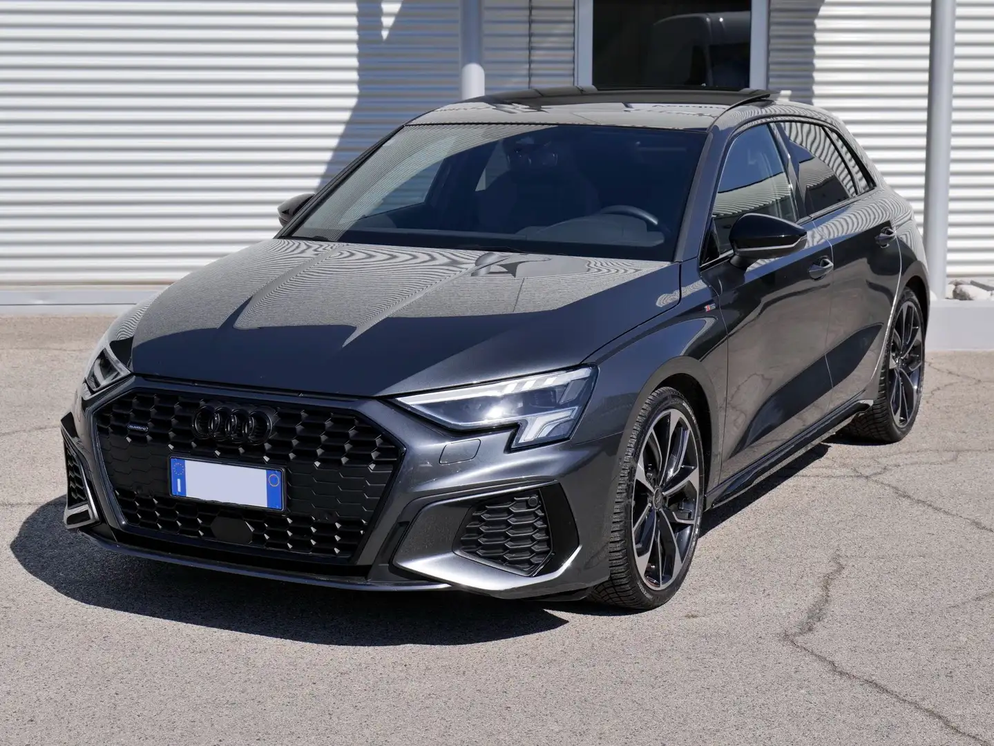 Audi A3 Sportback 2.0 Tfsi Quattro 190cv S-tr. Id. Black Grigio - 1