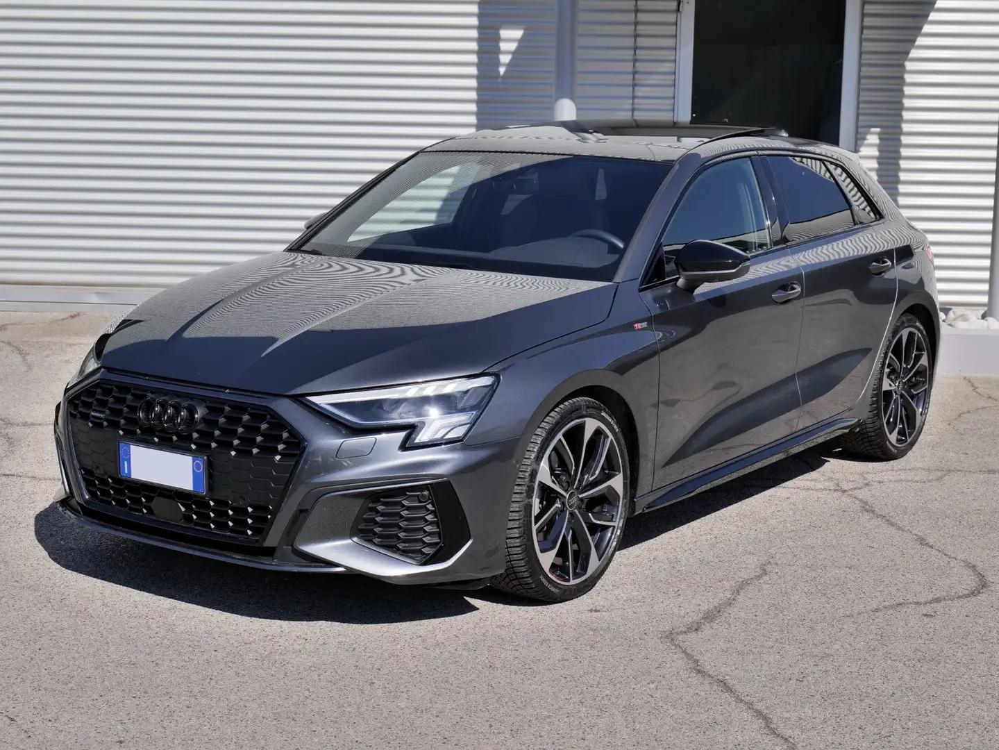 Audi A3 Sportback 2.0 Tfsi Quattro 190cv S-tr. Id. Black Grigio - 2