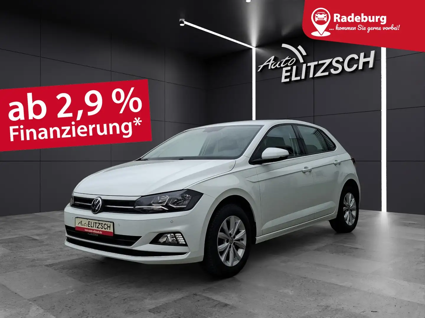 Volkswagen Polo TSI Highline Navi Climatronic ACC PDC SH LM Weiß - 1